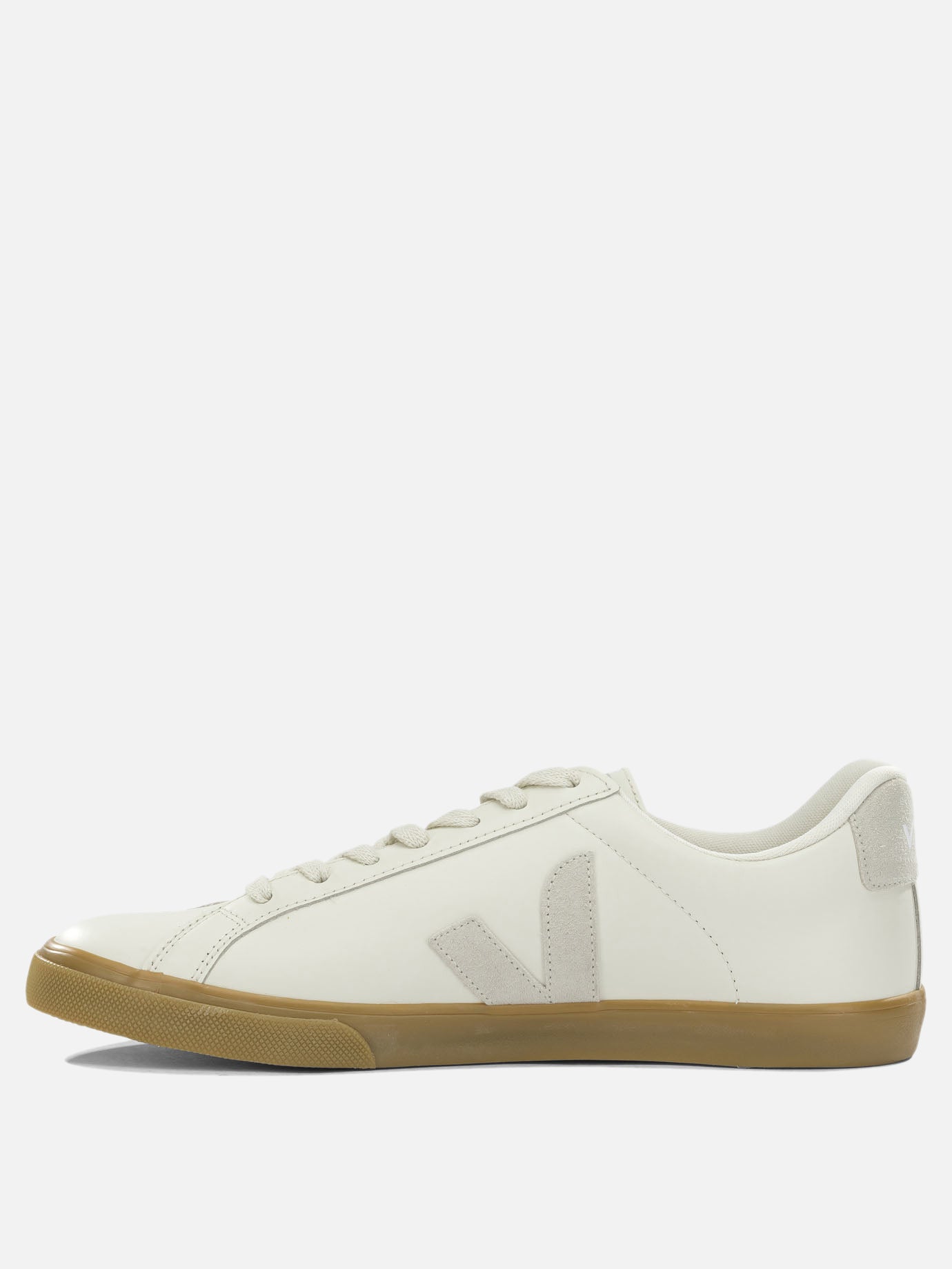 Low top sneakers 100% leather - 40% amazonian rubber 23% mineral silica 16% other fabric 11% synthetic rubber 10% recycled rubber  White - Veja Men | PDP | VIETTI Online Store | thumbnail_3