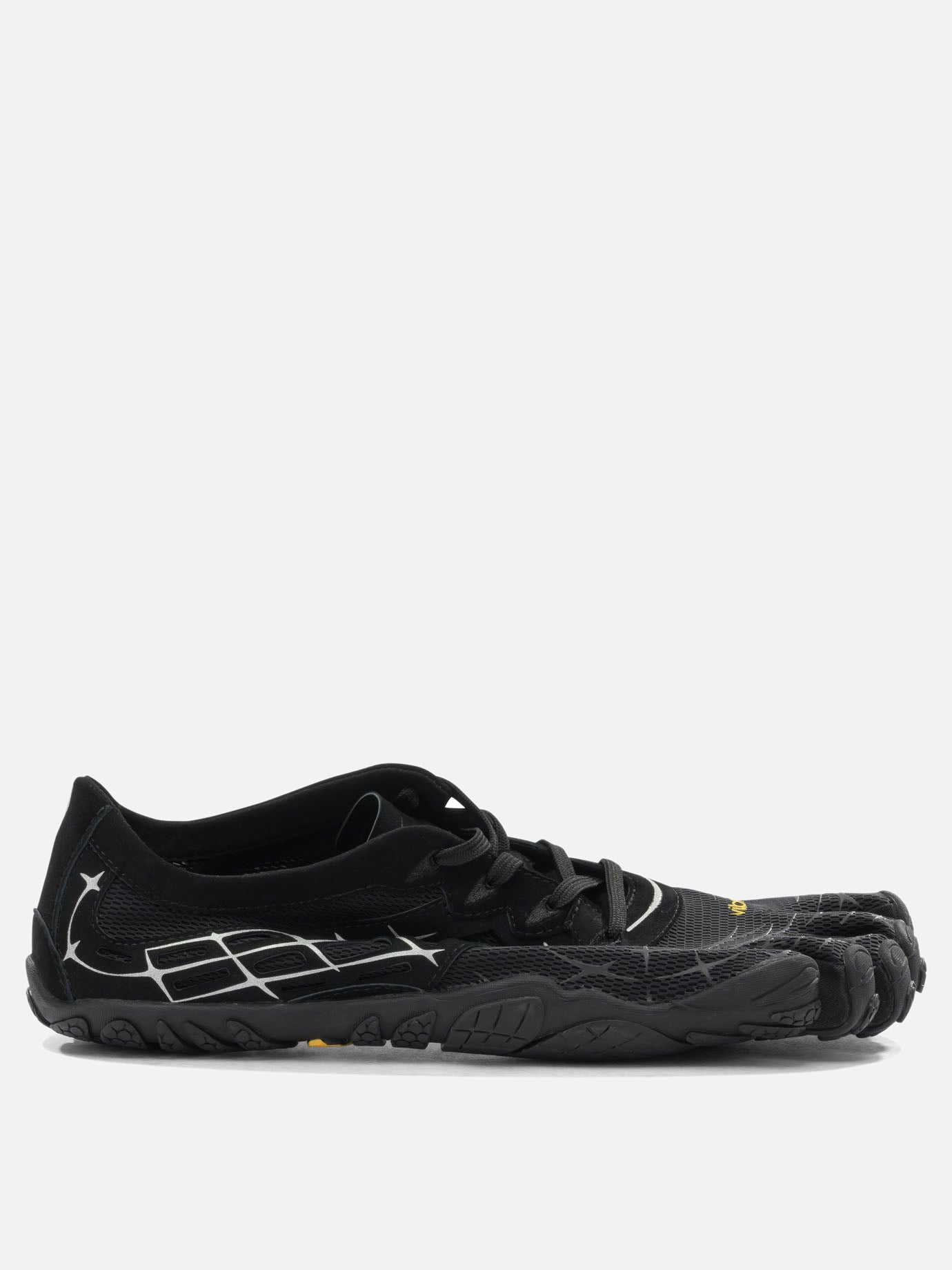 Low top sneakers 100% polyester - 100% rubber  Black - Vibram Men | PDP | VIETTI Online Store | thumbnail