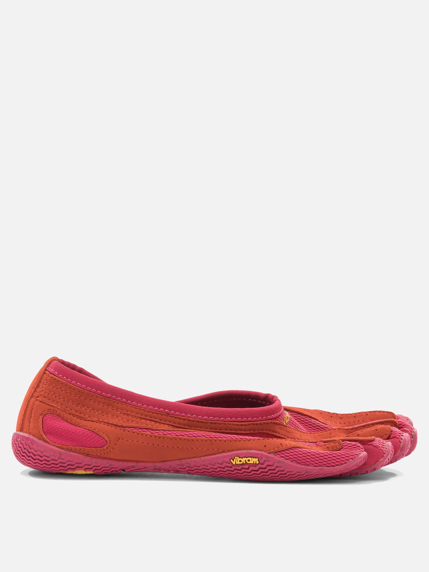 Low top sneakers 100% leather - 100% rubber  Red - Vibram Women | PDP | VIETTI Online Store | thumbnail