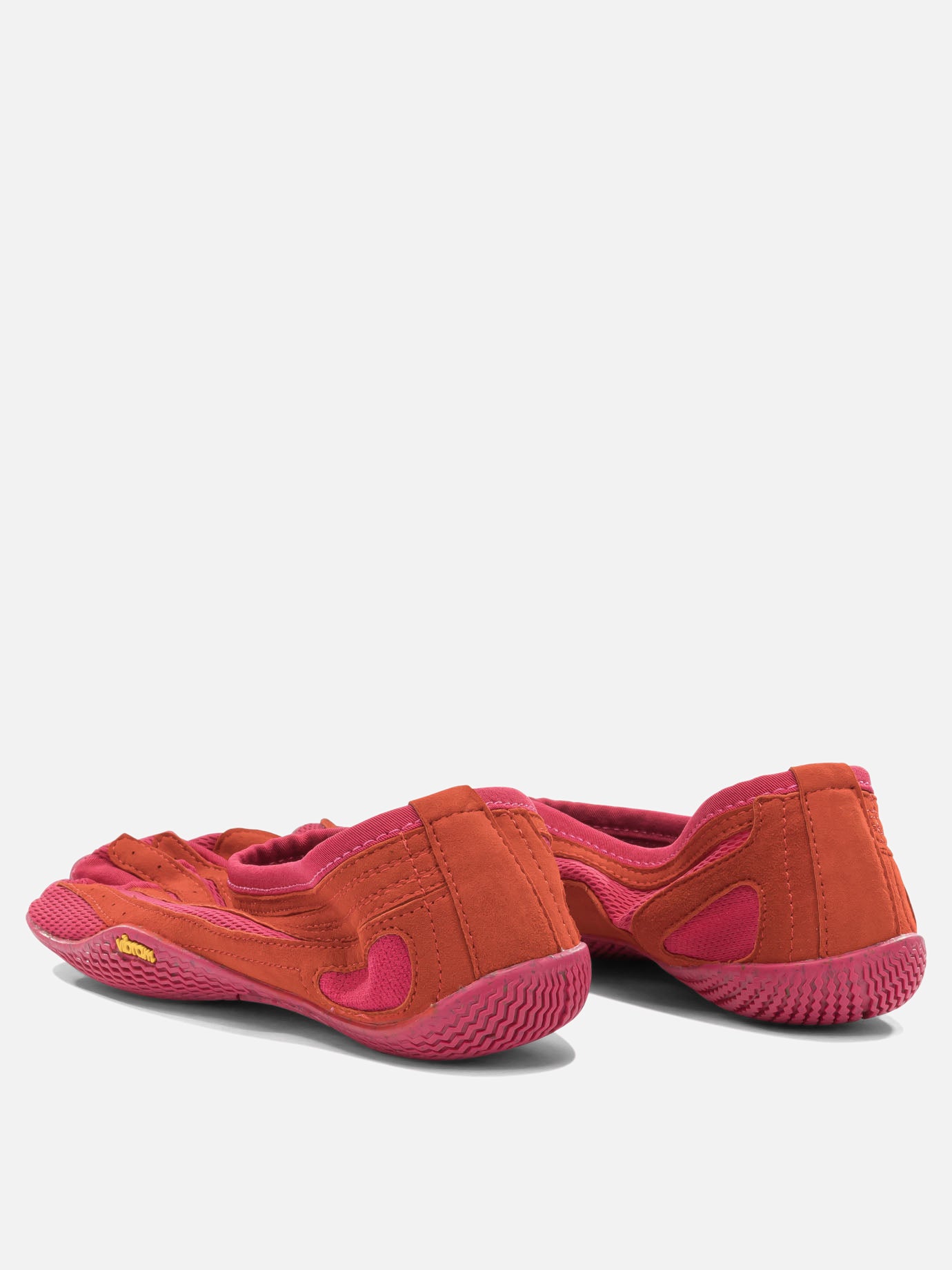 Low top sneakers 100% leather - 100% rubber  Red - Vibram Women | PDP | VIETTI Online Store | Zoom-Modal_4
