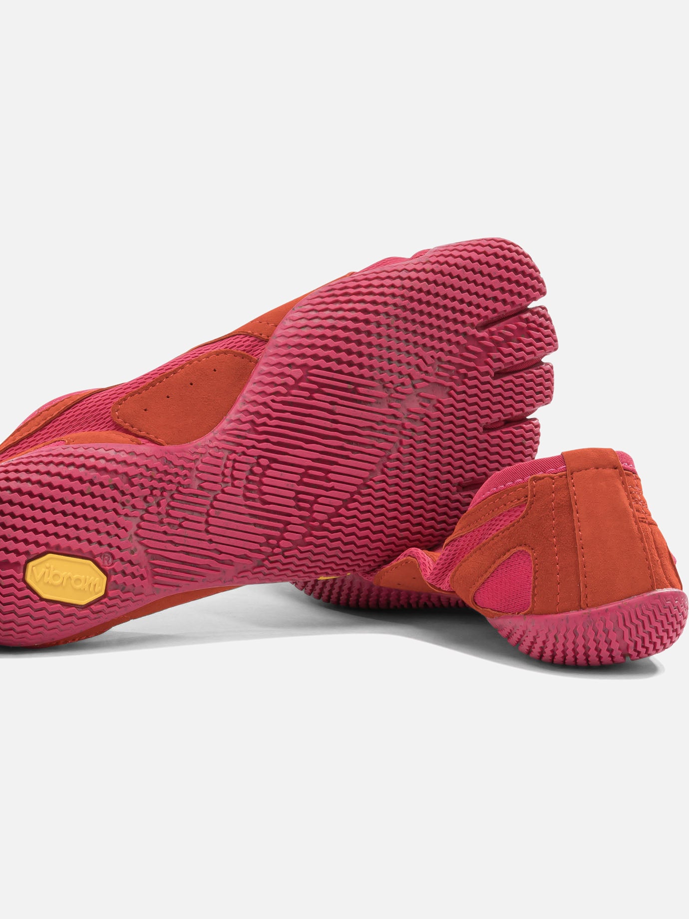 Low top sneakers 100% leather - 100% rubber  Red - Vibram Women | PDP | VIETTI Online Store | Zoom-Modal_5
