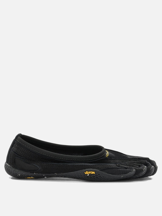 Low top sneakers 100% leather - 100% rubber  Black - Vibram Women | PLP | VIETTI Online Store 
