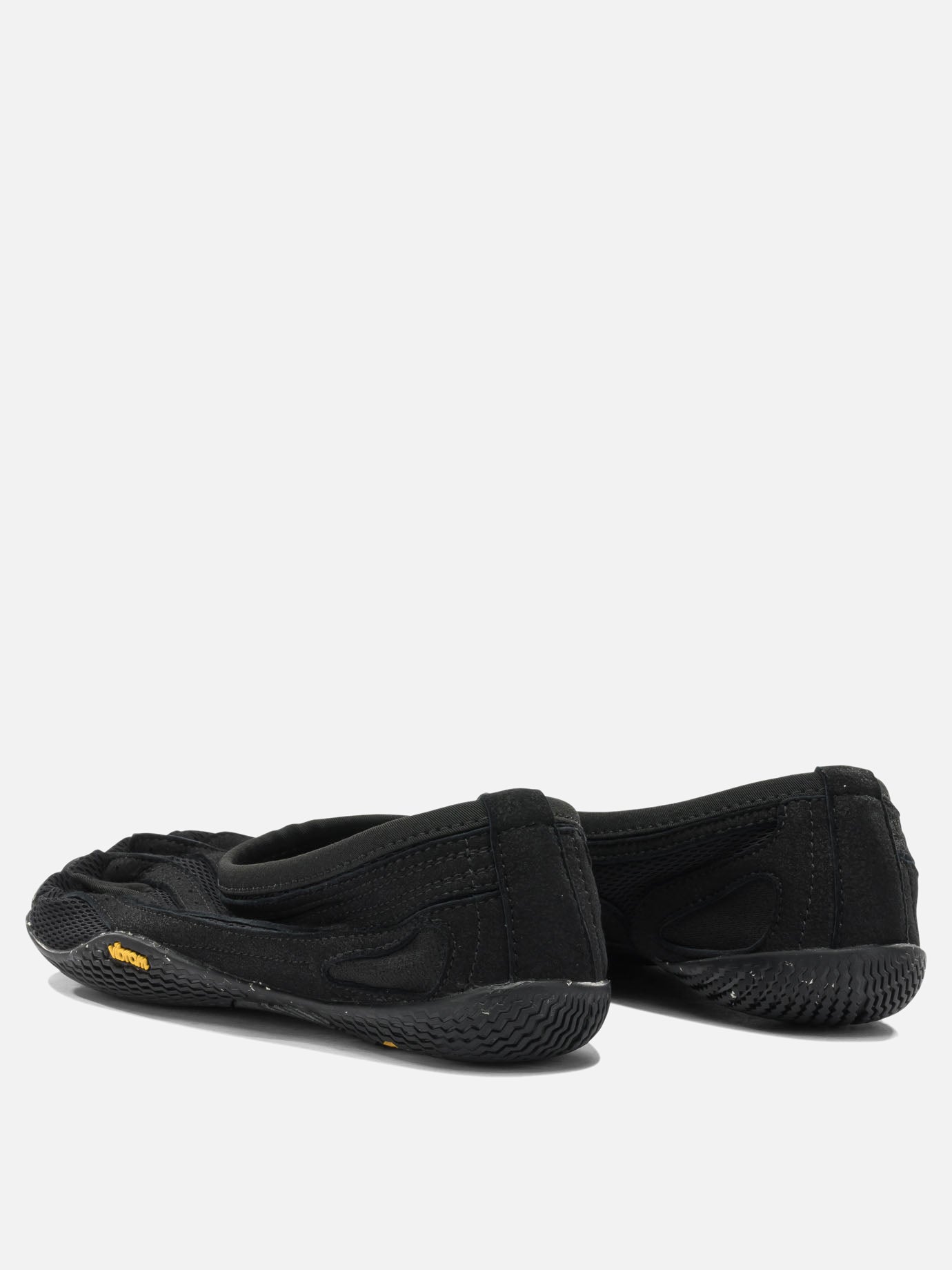 Low top sneakers 100% leather - 100% rubber  Black - Vibram Women | PDP | VIETTI Online Store | thumbnail_4