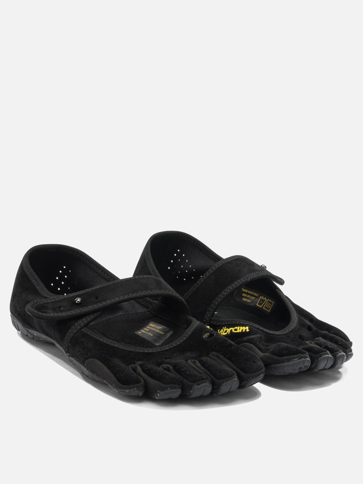 Low top sneakers 100% leather - 100% rubber  Black - Vibram Women | PDP | VIETTI Online Store | Zoom-Modal_2
