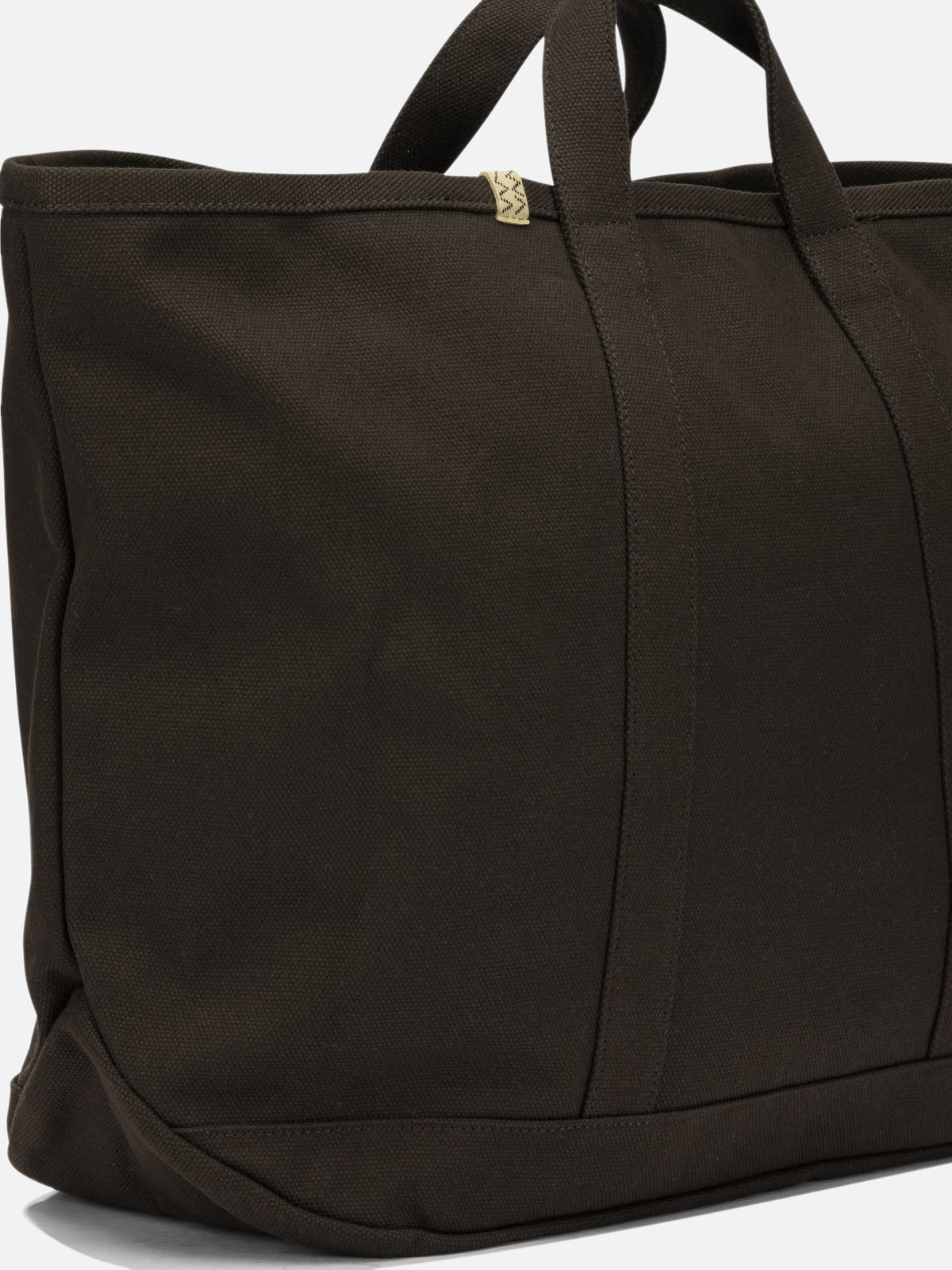 Visvim "Canvas Rime Tote L" Large Hand Bag Brown