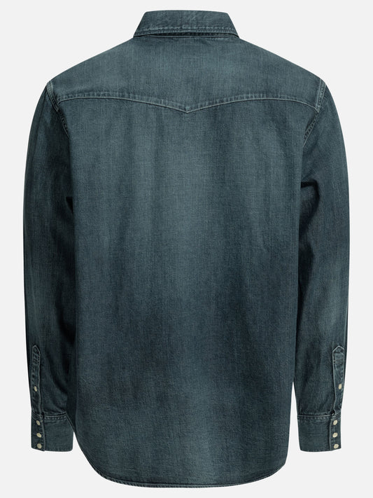 Camicie casual Solid colour  Blu - Visvim Uomo | PLP | VIETTI Online Store | 2
