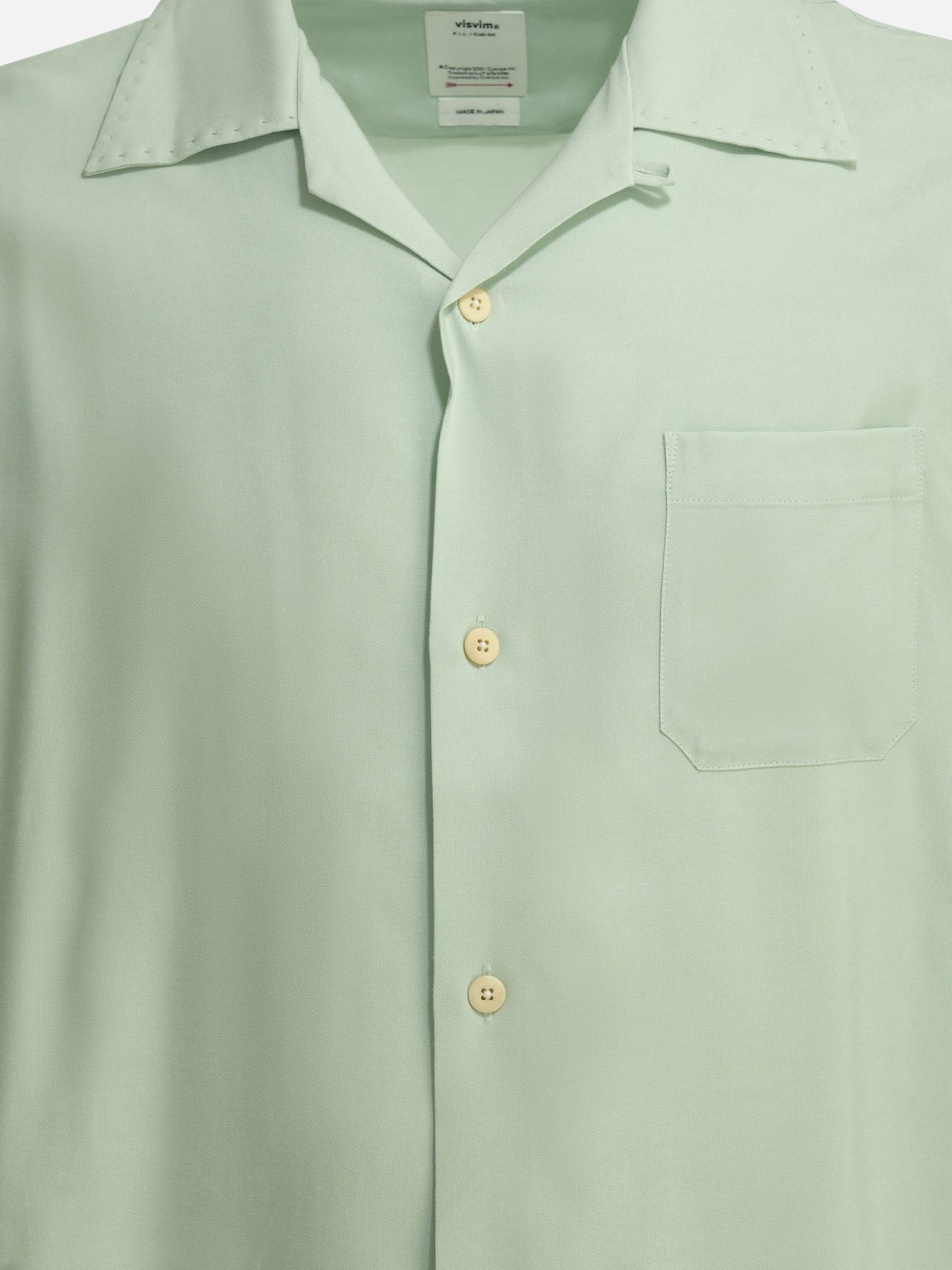 Casual shirts Solid colour  Green - Visvim Men | PDP | VIETTI Online Store | thumbnail_3