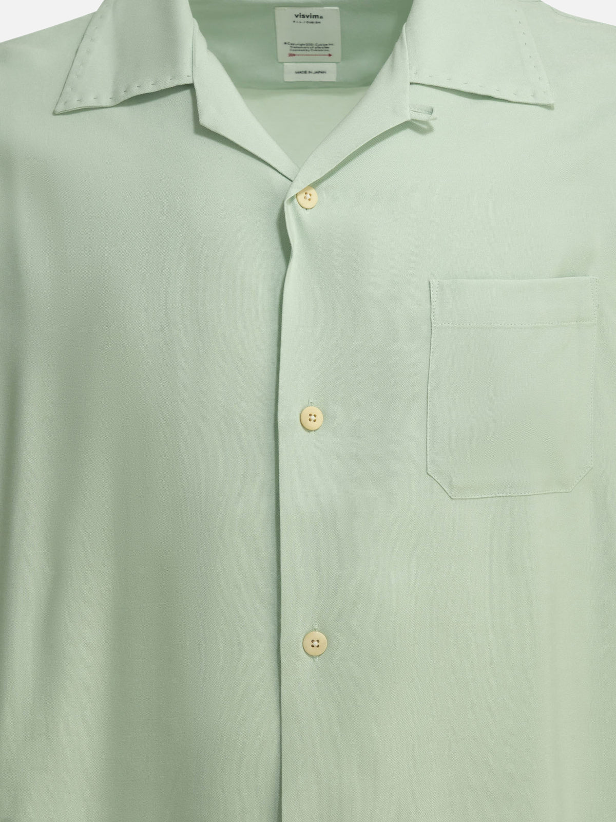 Visvim "Keesey" Casual shirt Green - VIETTI