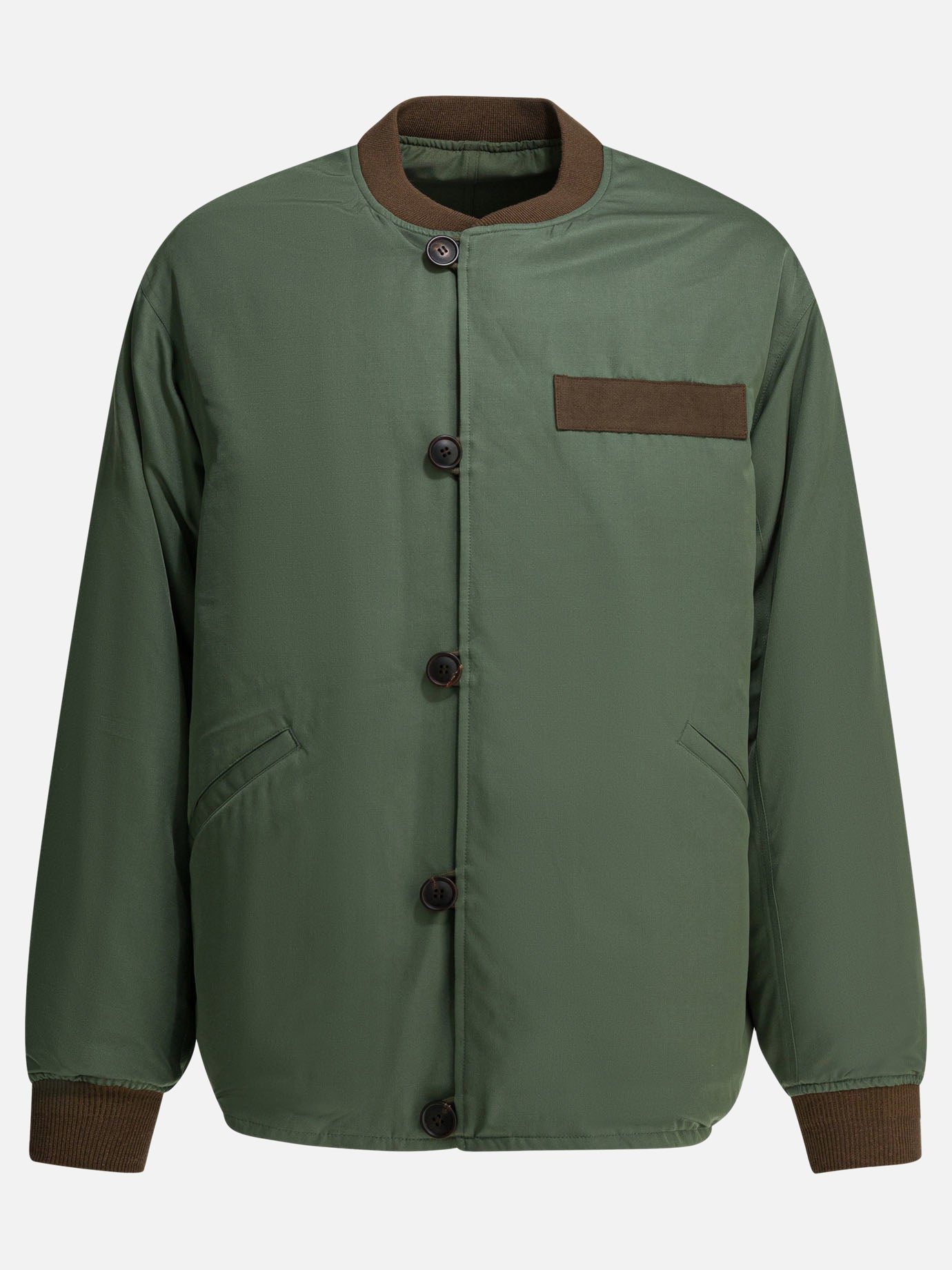 Bomber jackets Solid colour  Green - Visvim Men | PDP | VIETTI Online Store | Zoom-Modal
