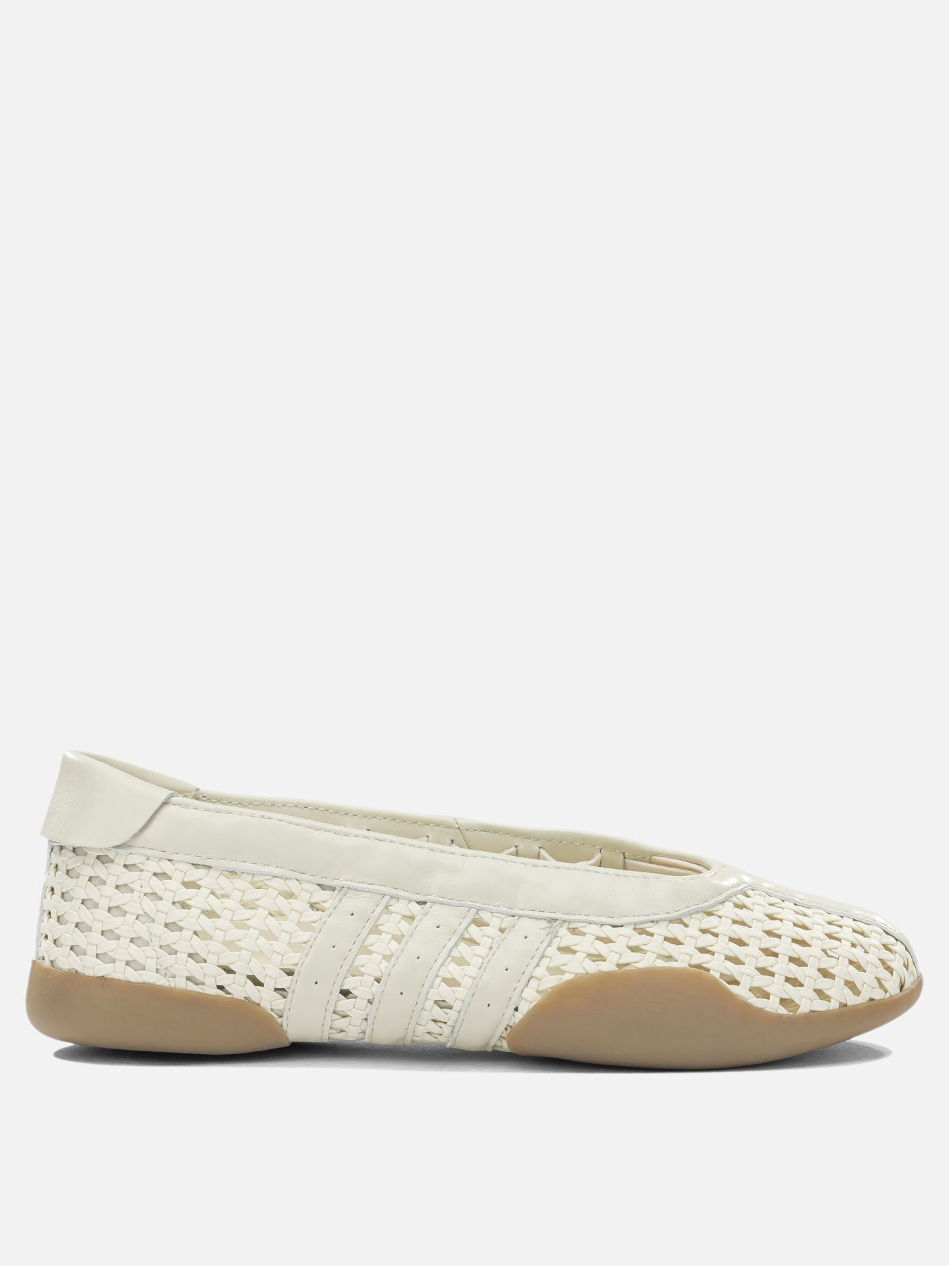 Classic ballet flats 100% leather 100% textile - 100% rubber  White - Adidas Originals Women | PDP | VIETTI Online Store | Zoom-Modal
