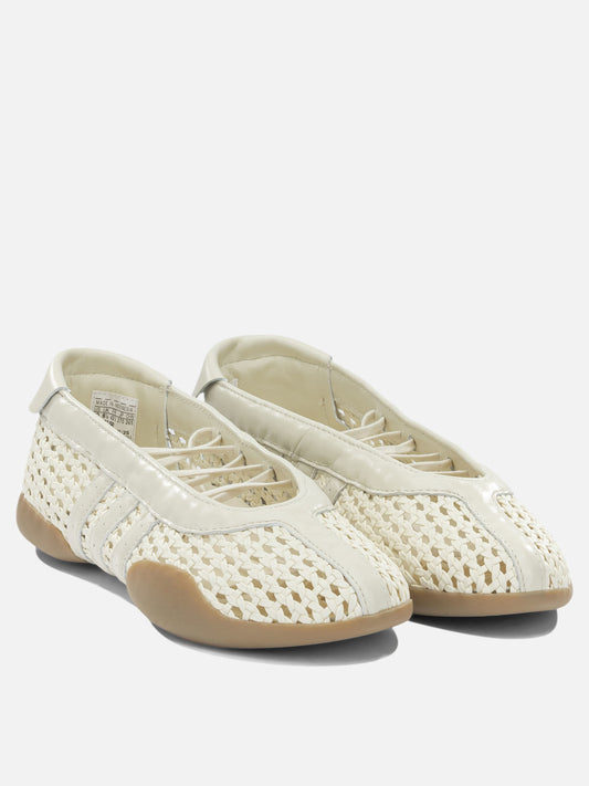 Classic ballet flats 100% leather 100% textile - 100% rubber  White - Adidas Originals Women | PLP | VIETTI Online Store | 2

