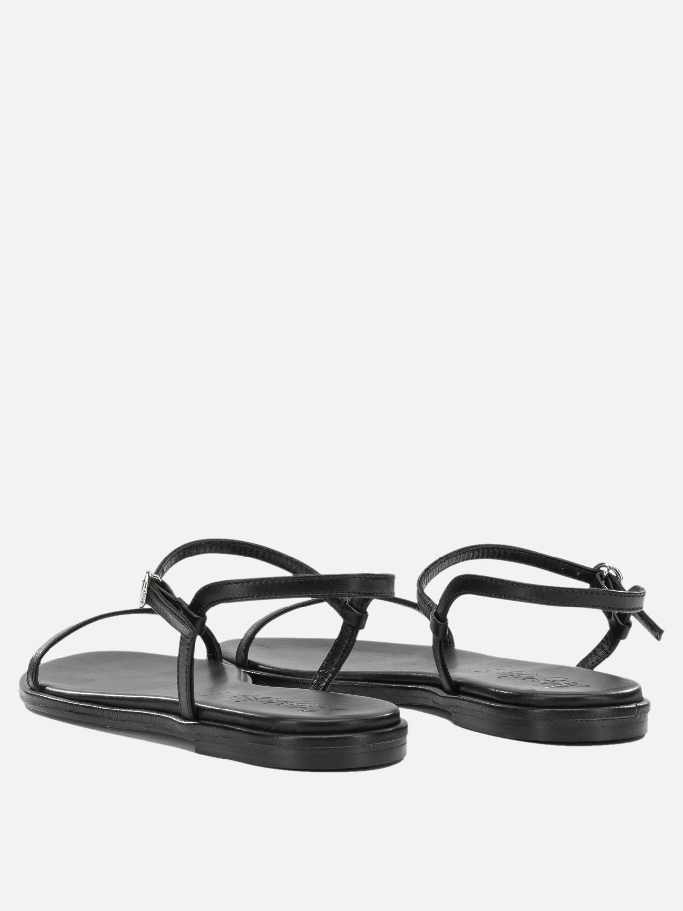 Sandali bassi 100% lamb leather - 100% cow leather  Nero - Aeyde Donna | PDP | VIETTI Online Store | Zoom-Modal_4
