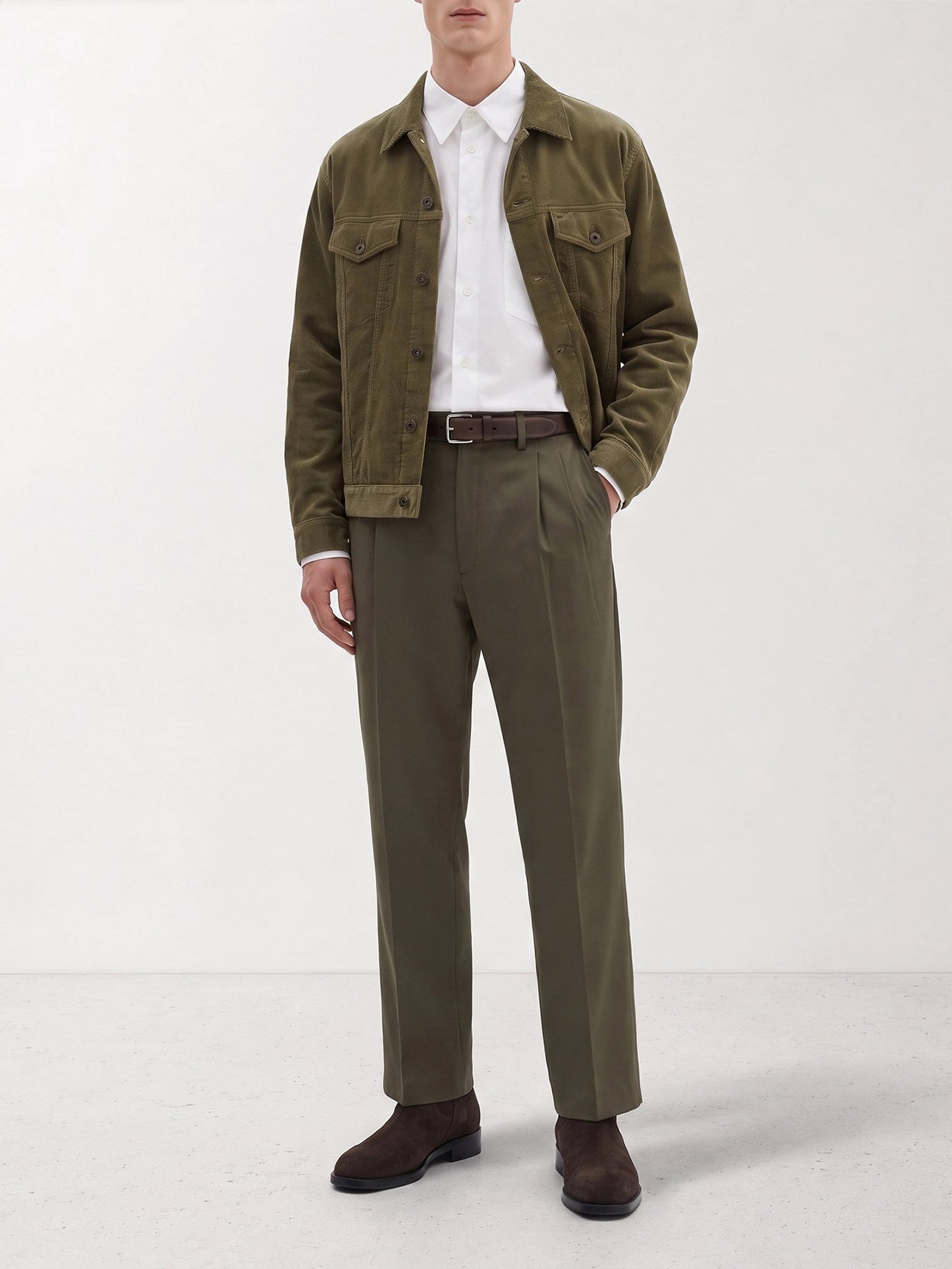 Quilted & Utility Jackets Solid colour  Beige - A.Presse Men | PDP | VIETTI Online Store | Zoom-Modal
