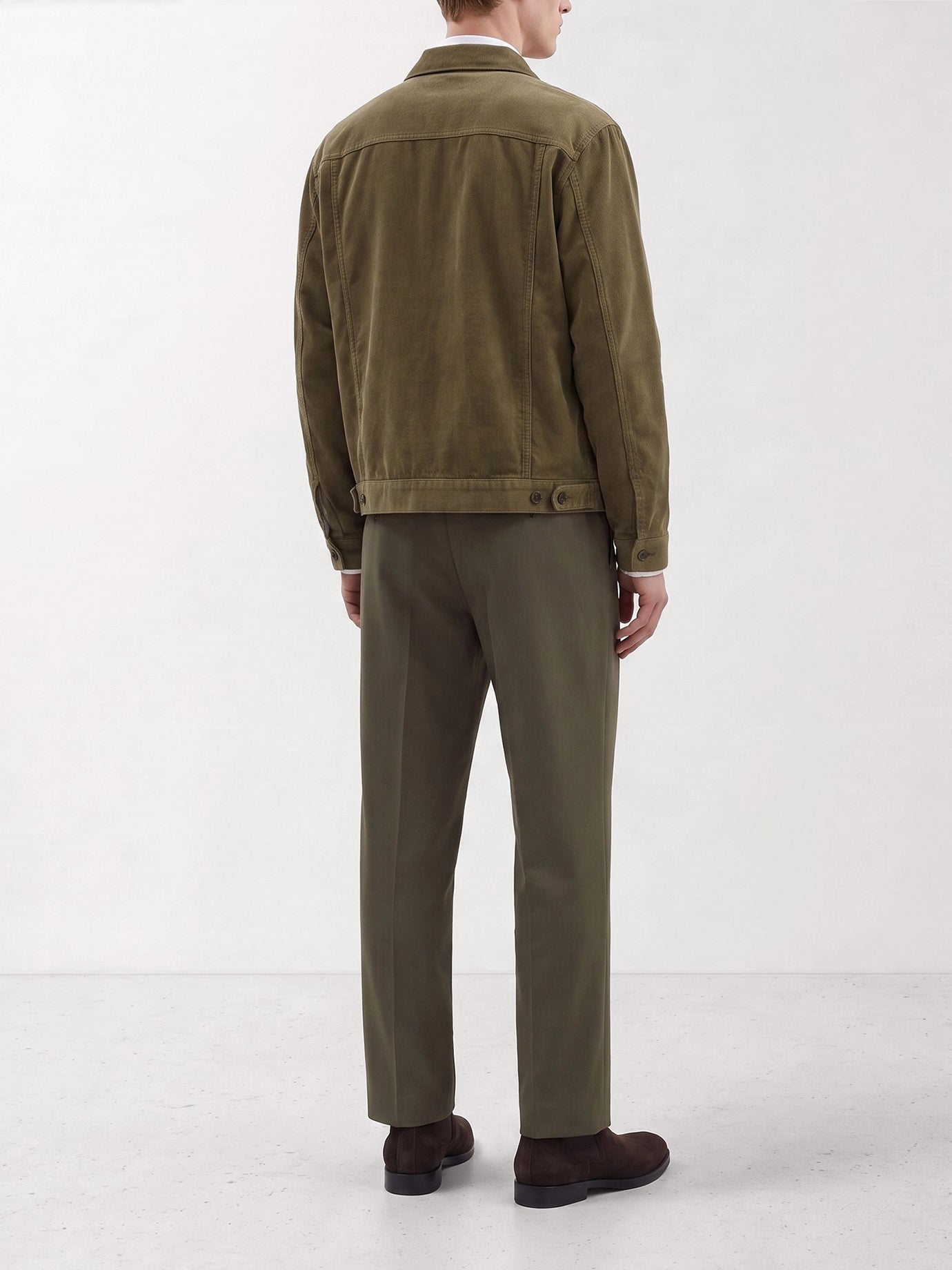 Quilted & Utility Jackets Solid colour  Beige - A.Presse Men | PDP | VIETTI Online Store | Zoom-Modal_2
