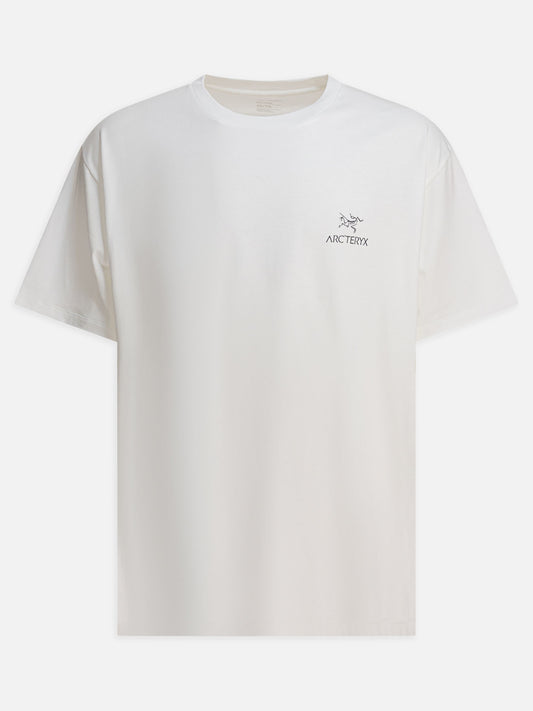 Arc'teryx "Bird Word" crew-neck T-shirt White

