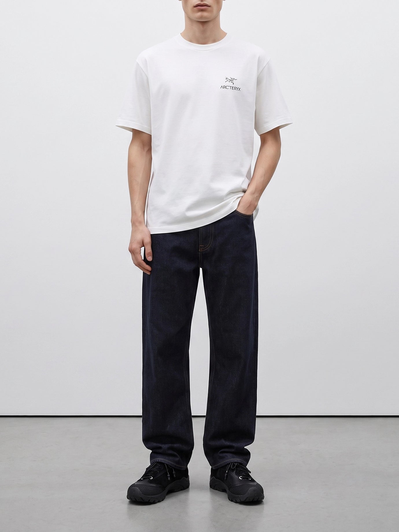 T-shirt girocollo Logo  Bianco - Arc'teryx Uomo | PDP | VIETTI Online Store | Zoom-Modal_2
