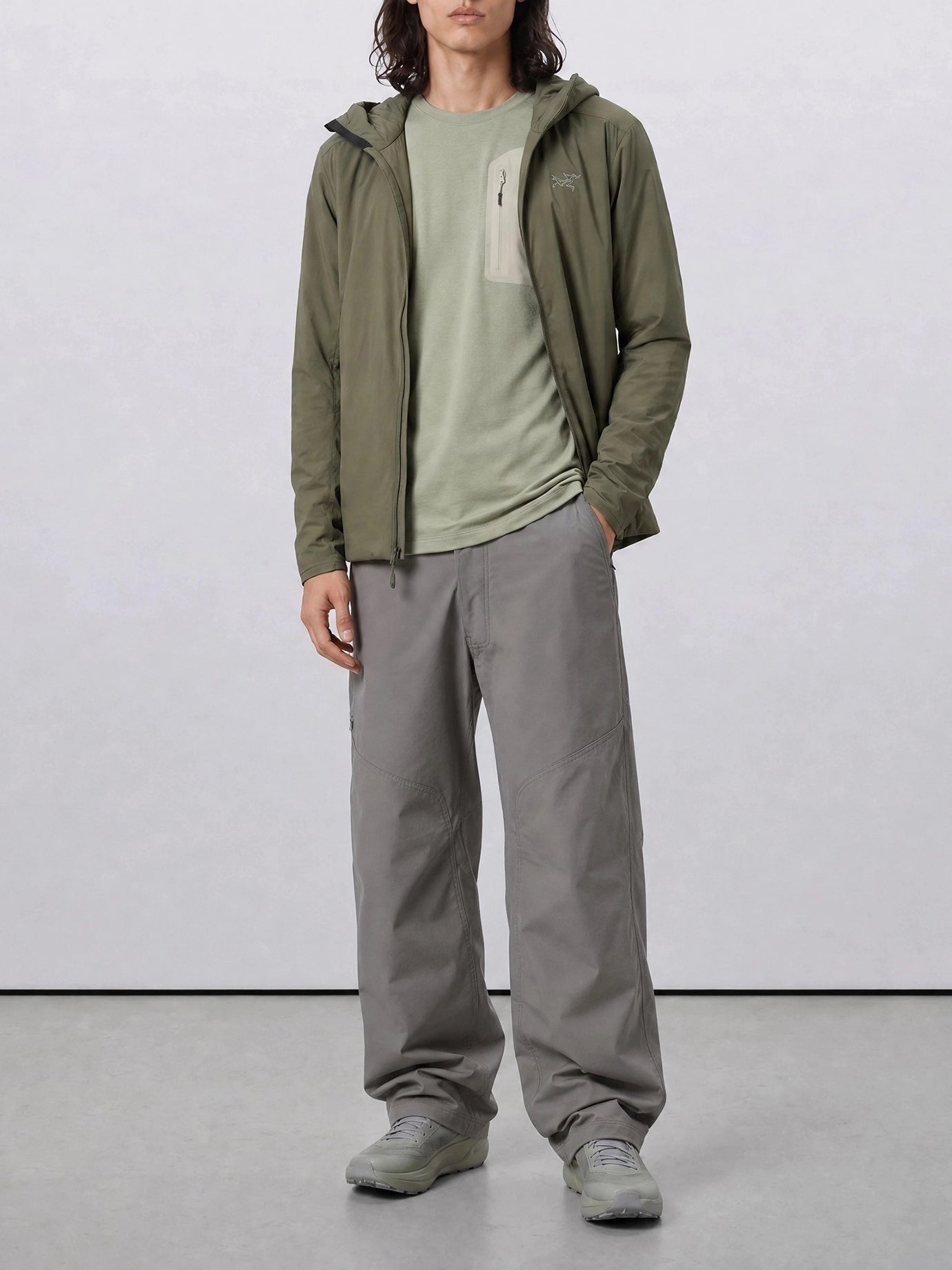 Hoodies Logo  Green - Arc'teryx Men | PDP | VIETTI Online Store | thumbnail_5