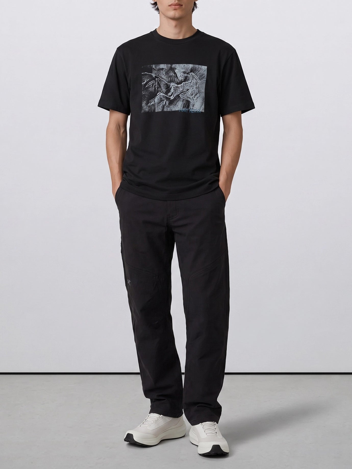 Crewneck t-shirts Graphics  Black - Arc'teryx Men | PDP | VIETTI Online Store | thumbnail_2