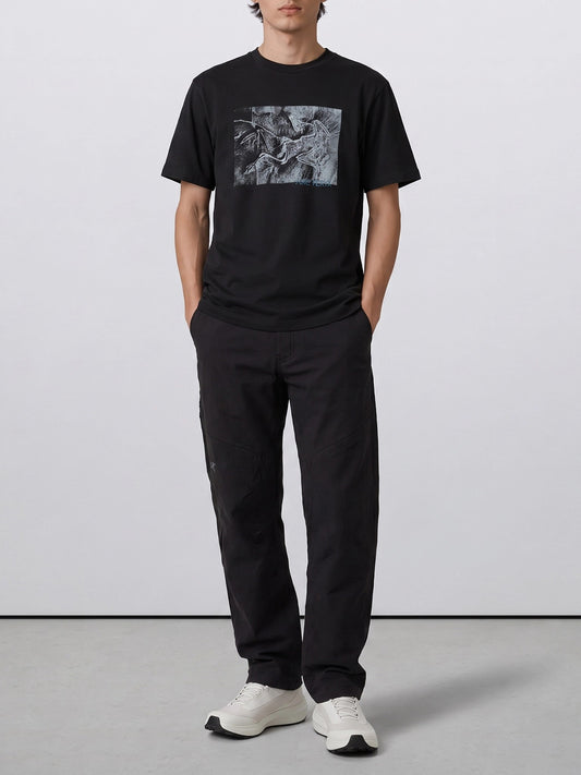 Crewneck t-shirts Graphics  Black - Arc'teryx Men | PLP | VIETTI Online Store | 2
