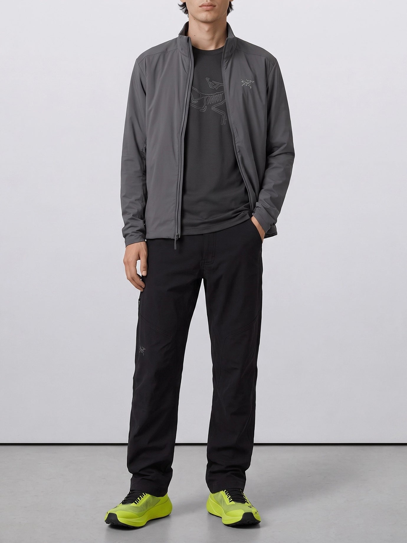 Technical jackets Logo  Grey - Arc'teryx Men | PDP | VIETTI Online Store | Zoom-Modal_2
