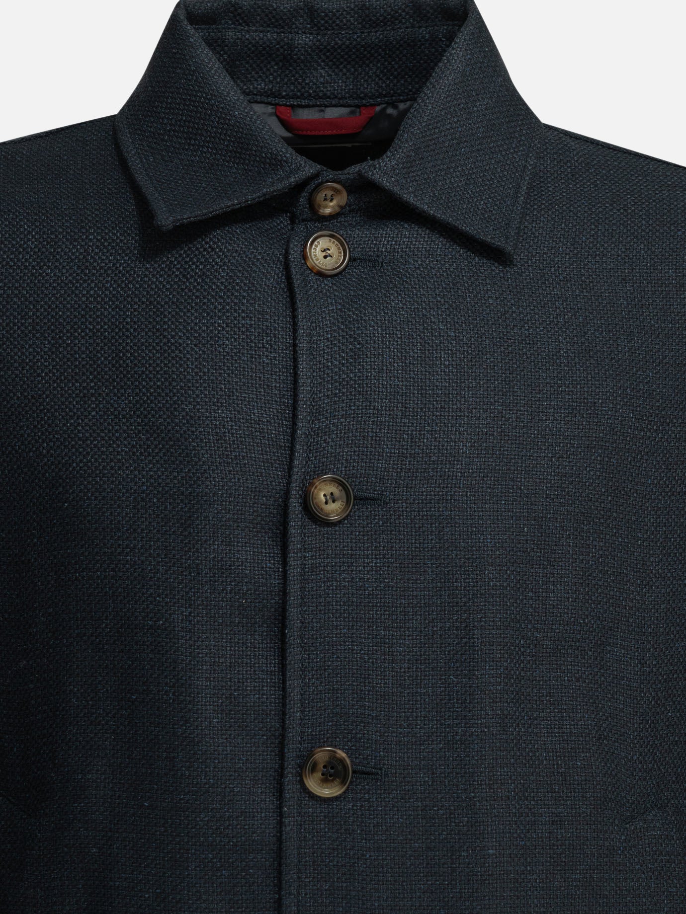 Quilted & Utility Jackets Solid colour  Blue - Brunello Cucinelli Men | PDP | VIETTI Online Store | Zoom-Modal_3
