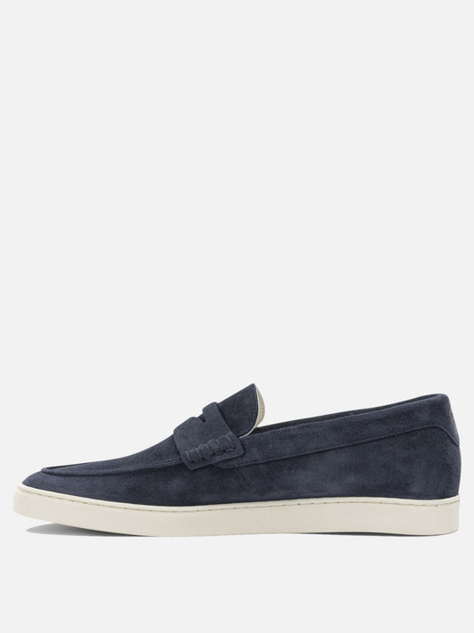 Brunello Cucinelli Suede loafers Blue

