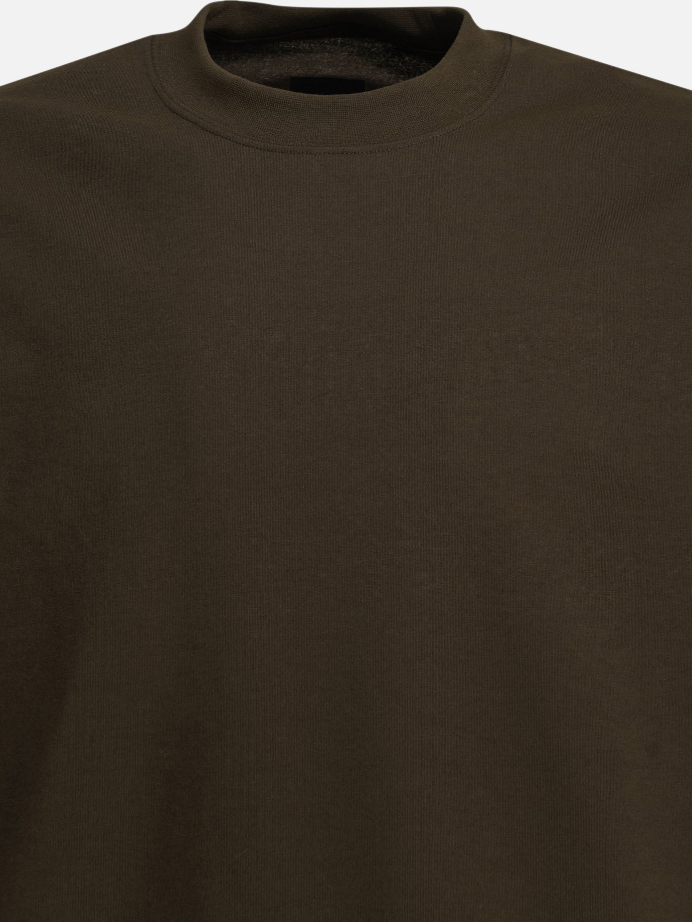 Crewneck t-shirts Solid colour  Brown - Daiwa Pier 39 Men | PDP | VIETTI Online Store | Zoom-Modal_3
