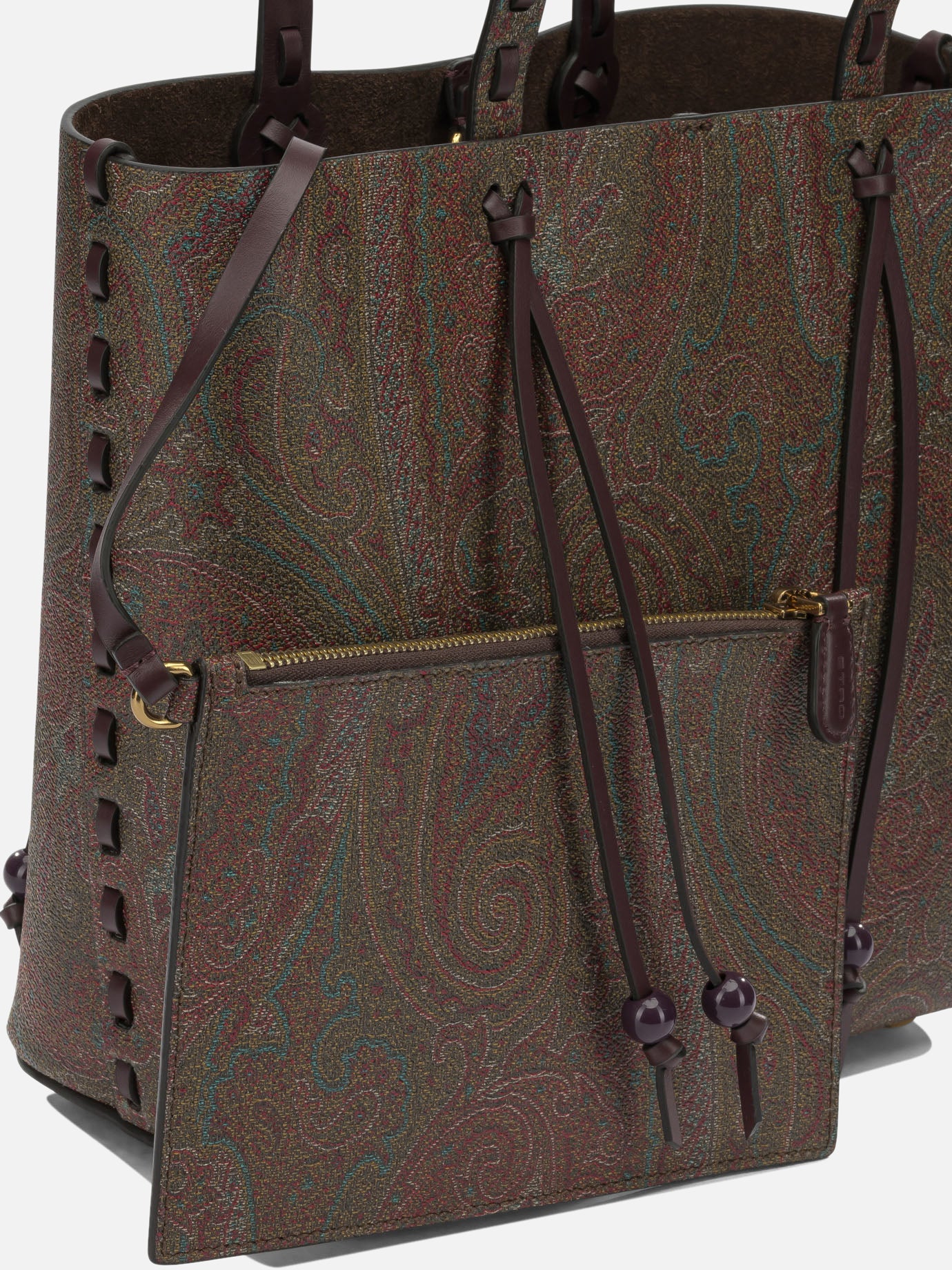 Small bags 100% pvc - 100% leather  Brown - Etro Women | PDP | VIETTI Online Store | Zoom-Modal_4
