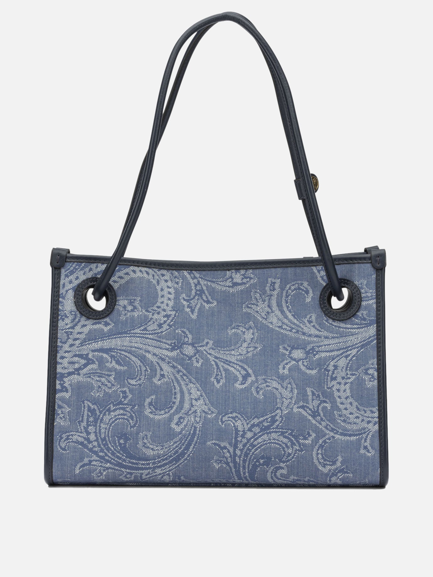 Borse medie 83% cotton 16% polyamide 1% elastane - Other fabric: 100% leather  Blu - Etro Donna | PDP | VIETTI Online Store | Zoom-Modal_3
