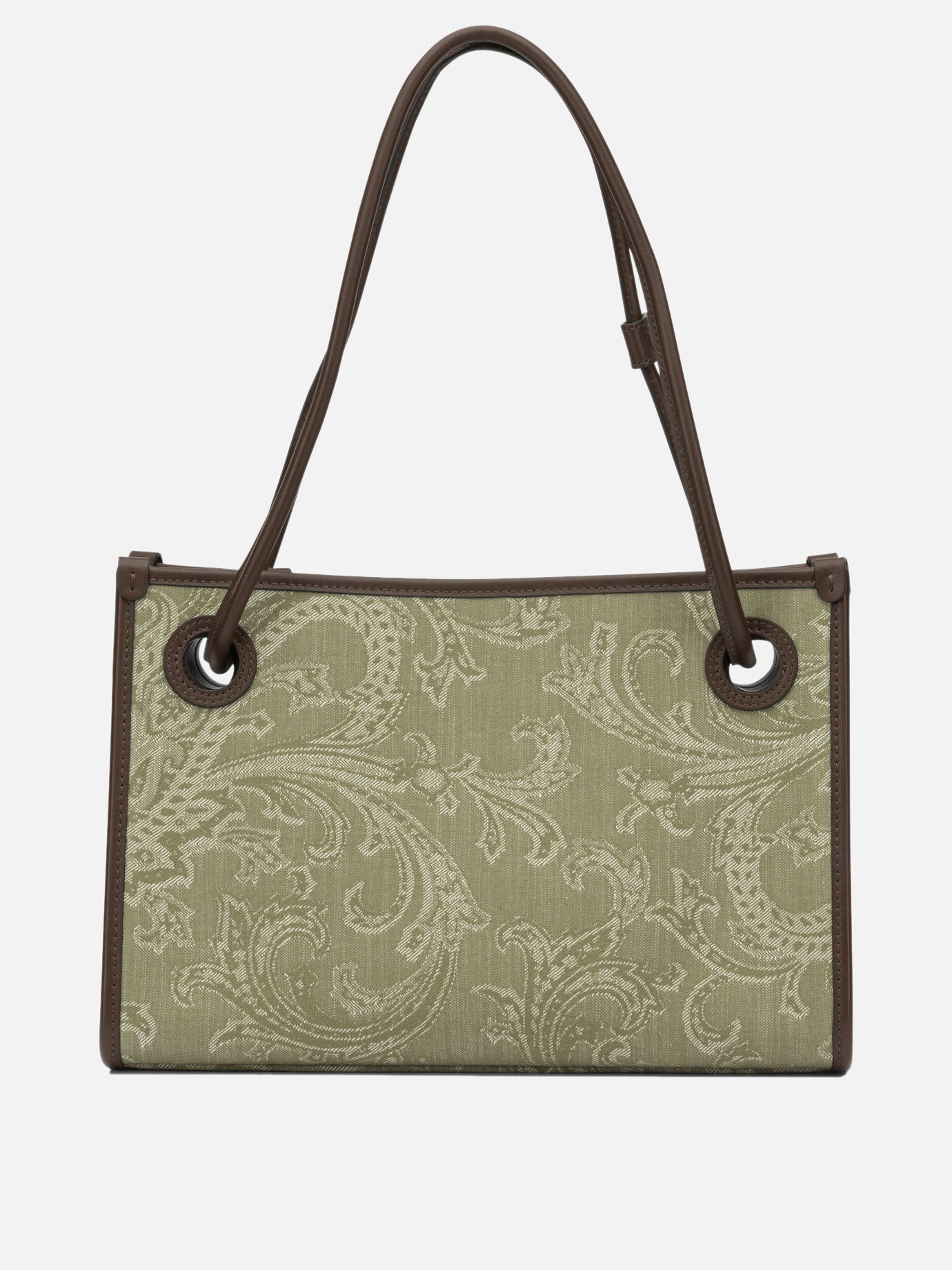 Borse medie 83% cotton 16% polyamide 1% elastane - Other fabric: 100% leather  Verde - Etro Donna | PDP | VIETTI Online Store | Zoom-Modal_3
