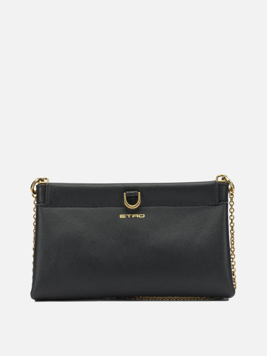Pouch 100% calf leather - Lining: 100% cow leather  Black - Etro Women | PDP | VIETTI Online Store 
