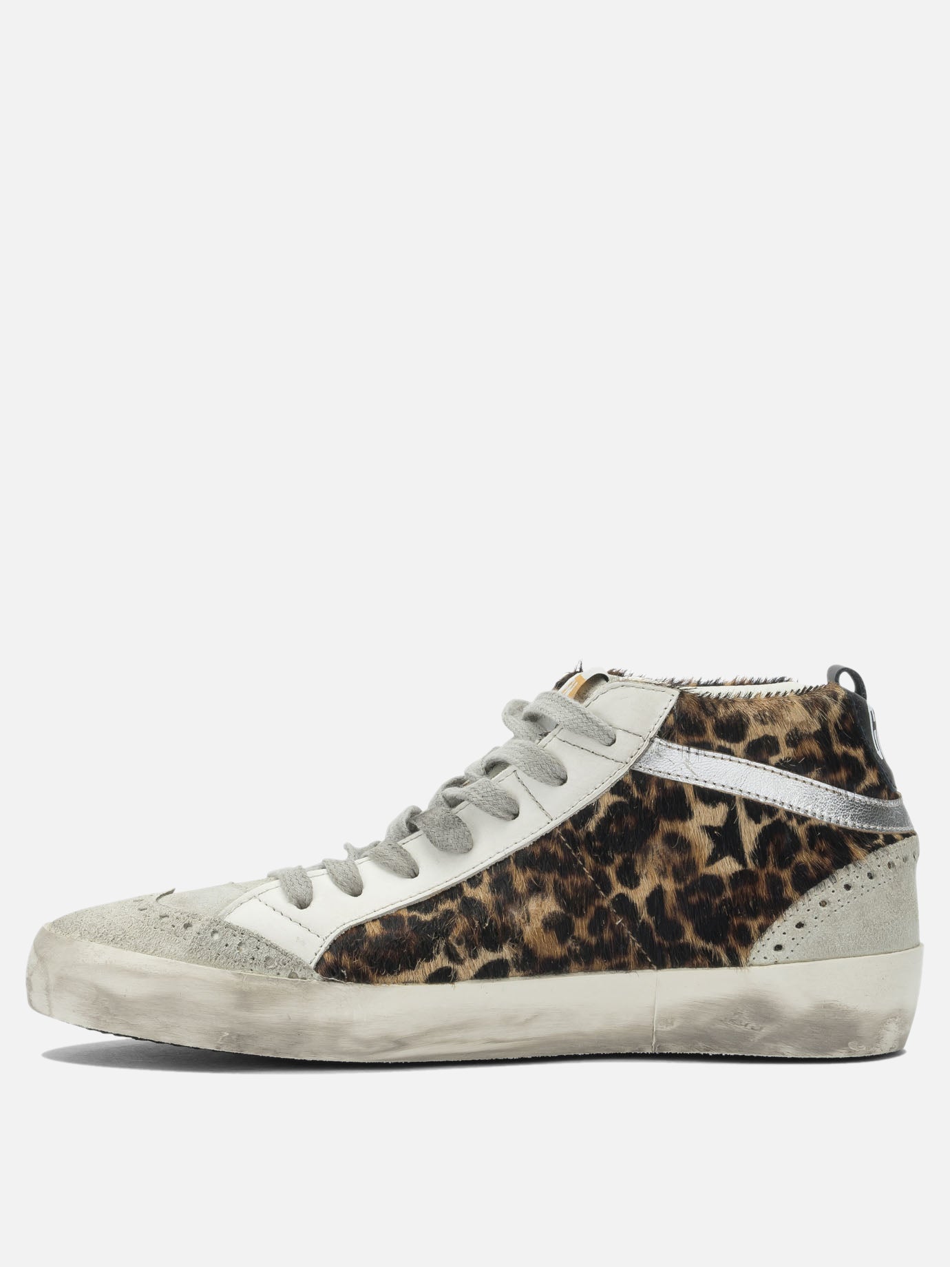 High top sneakers 94% cow leather 6% goat leather - 100% rubber  Brown - Golden Goose Women | PDP | VIETTI Online Store | Zoom-Modal_3
