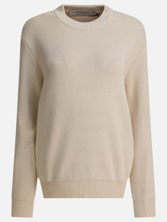 Crewneck sweaters Solid colour  Beige - Golden Goose Women | PLP | VIETTI Online Store 
