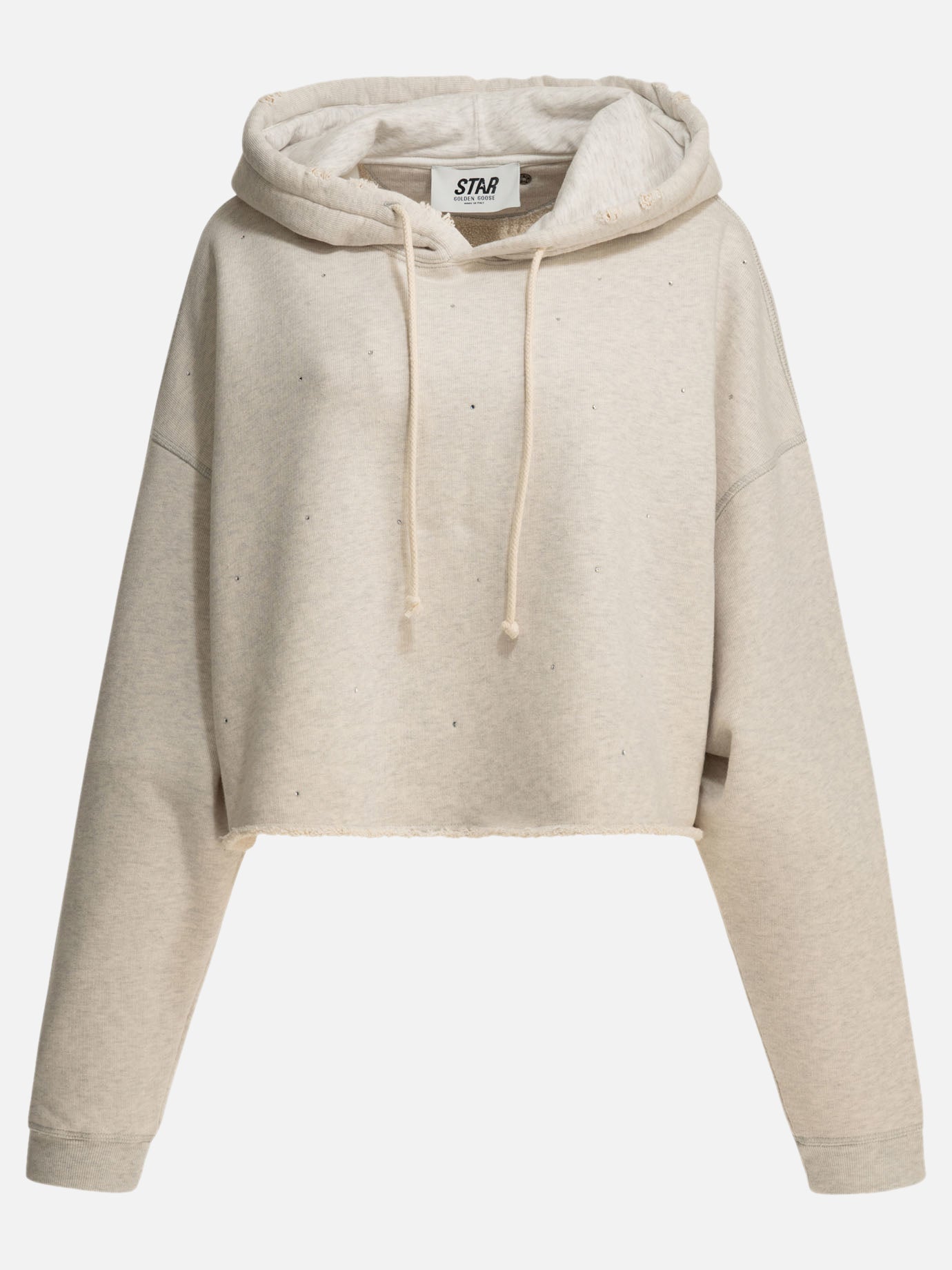 Felpe con cappuccio Solid colour  Grigio - Golden Goose Donna | PDP | VIETTI Online Store | Zoom-Modal
