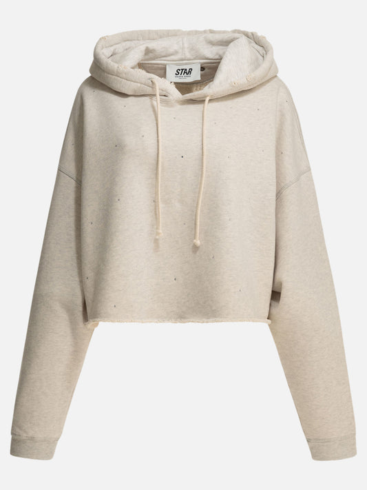 Felpe con cappuccio Solid colour  Grigio - Golden Goose Donna | PDP | VIETTI Online Store 
