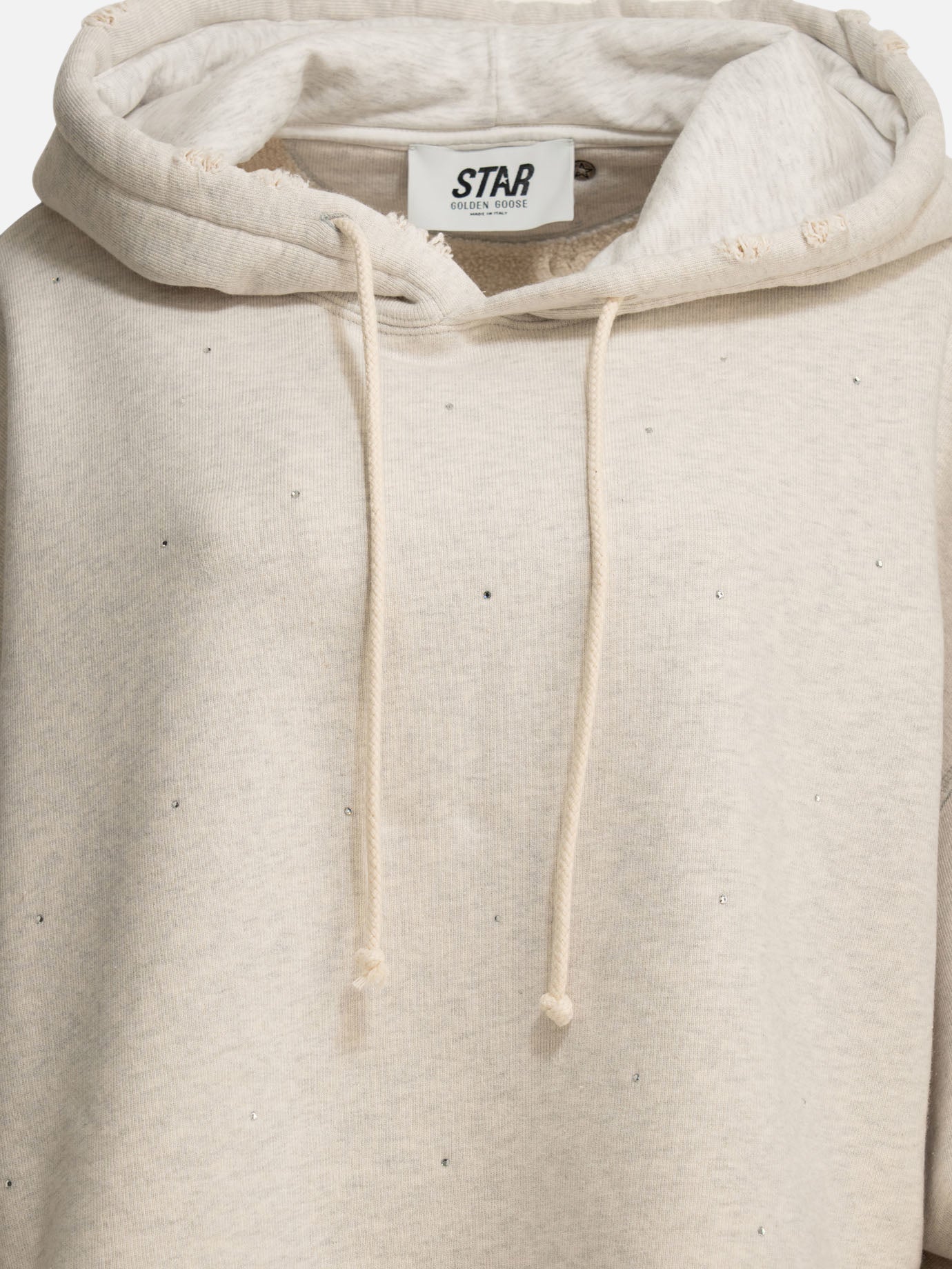Felpe con cappuccio Solid colour  Grigio - Golden Goose Donna | PDP | VIETTI Online Store | thumbnail_3