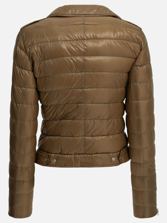Herno Ultra-light nylon short down jacket Brown

