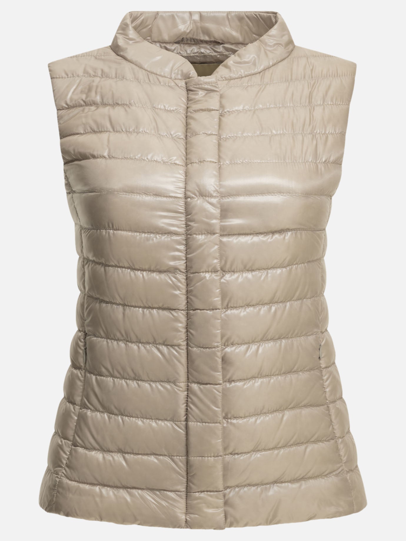 Herno Ultra-light nylon vest Beige

