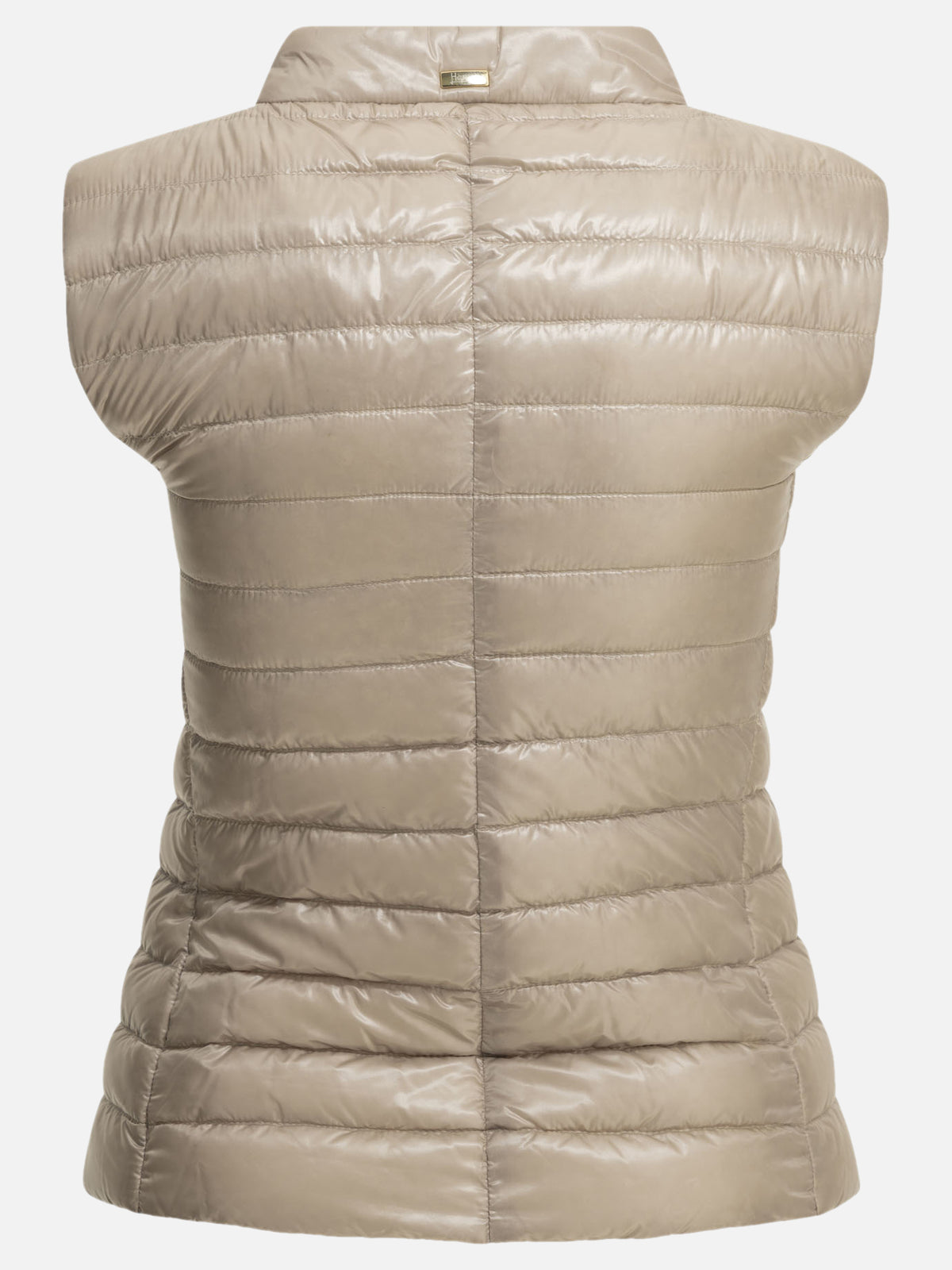 Herno Ultra-light nylon vest Beige - VIETTI