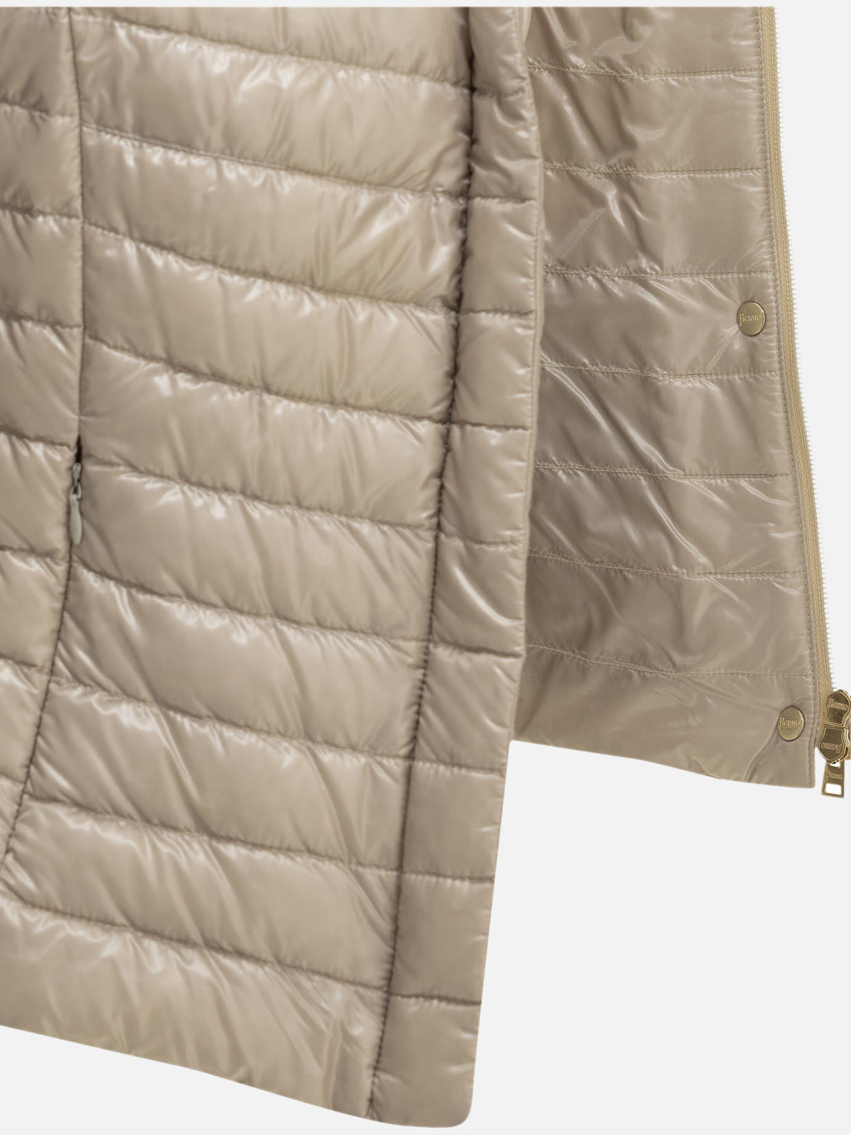 Herno Ultra-light nylon vest Beige

