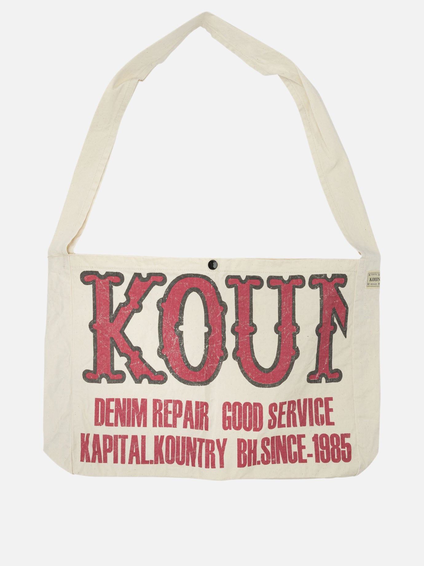 Medium bags 100% cotton  Beige - KAPITAL Men | PDP | VIETTI Online Store | thumbnail