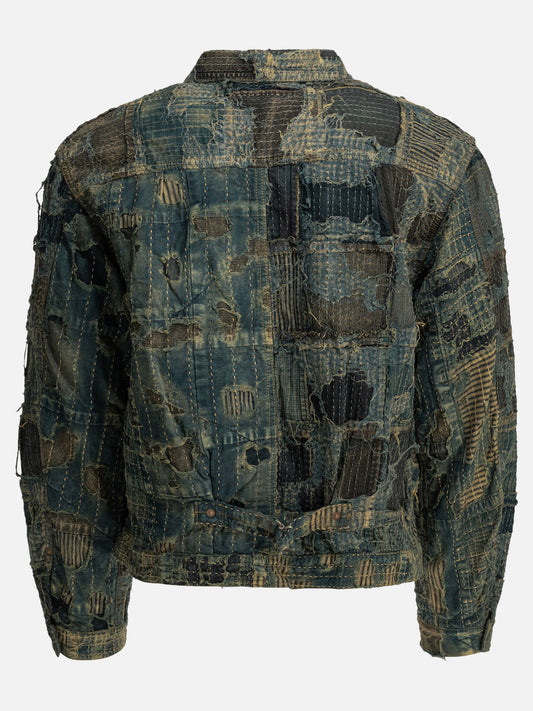 Denim jackets Embroidered  Blue - KAPITAL Men | PDP | VIETTI Online Store | 2
