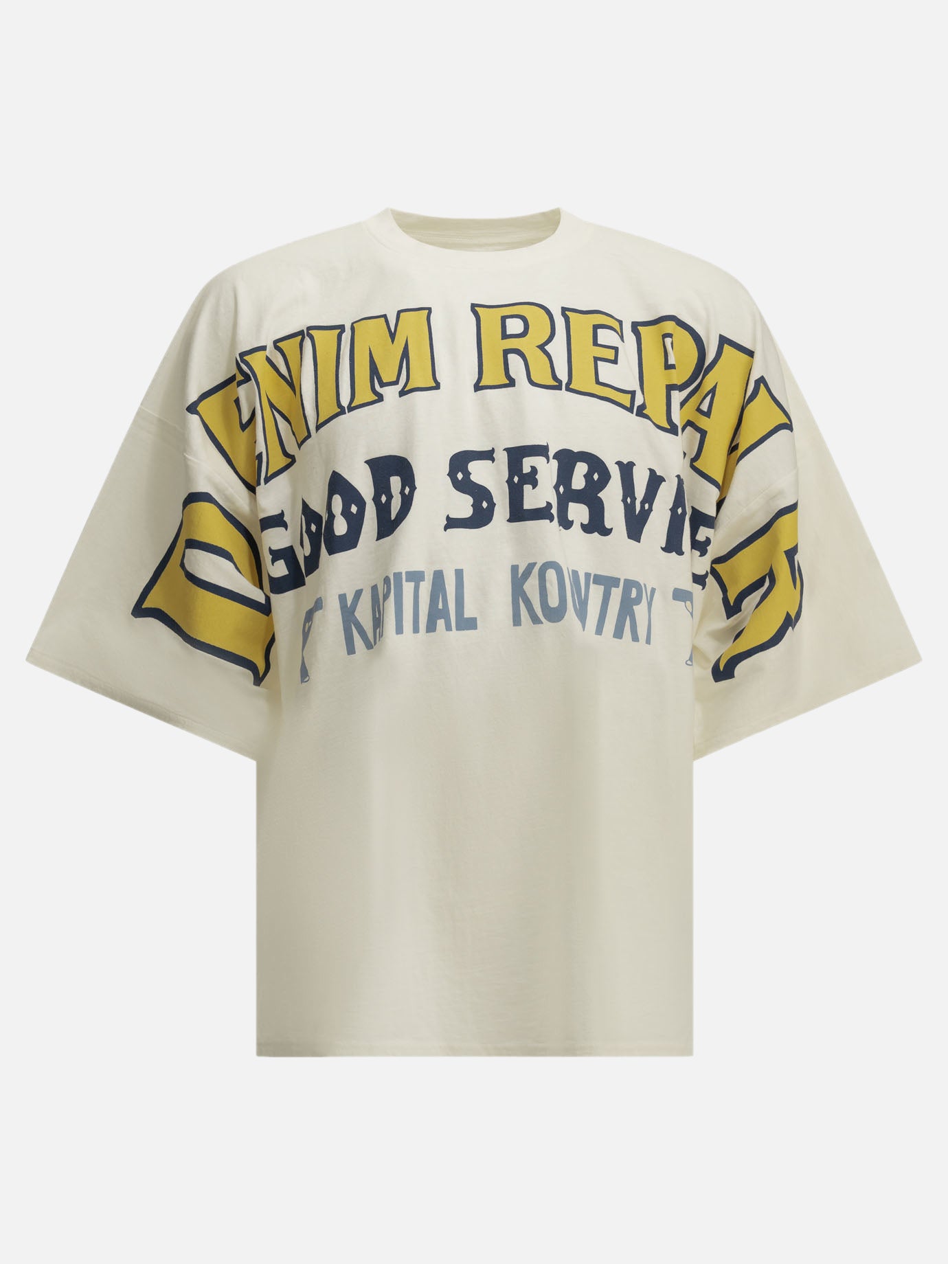 Crewneck t-shirts Graphics  White - KAPITAL Men | PDP | VIETTI Online Store | thumbnail