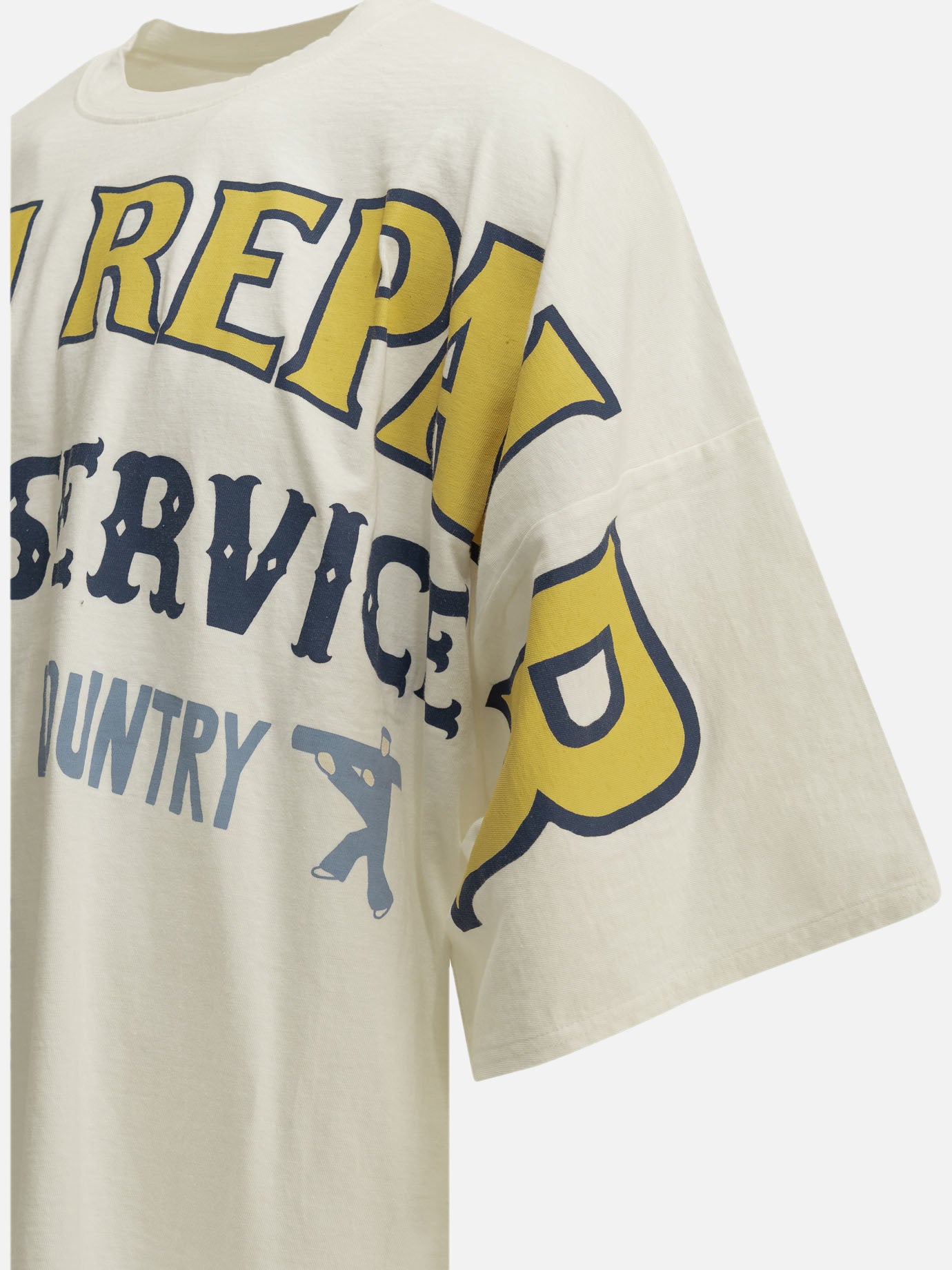 Crewneck t-shirts Graphics  White - KAPITAL Men | PDP | VIETTI Online Store | Zoom-Modal_4
