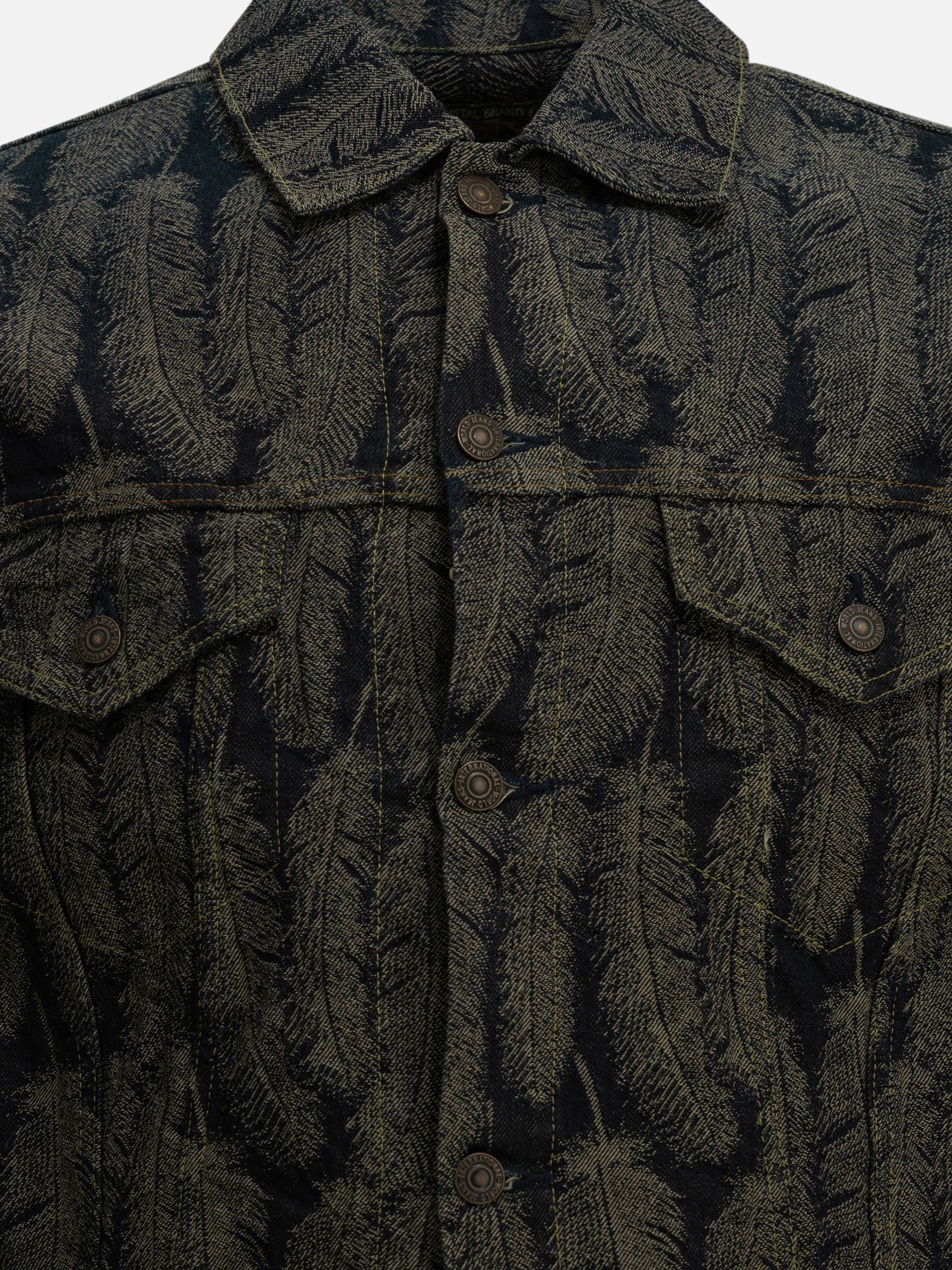 Denim jackets Solid colour  Blue - KAPITAL Men | PDP | VIETTI Online Store | Zoom-Modal_3
