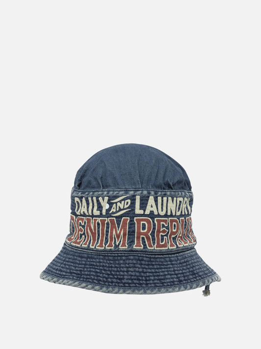 Bucket hats 100% cotton  Blue - KAPITAL Men | PDP | VIETTI Online Store 
