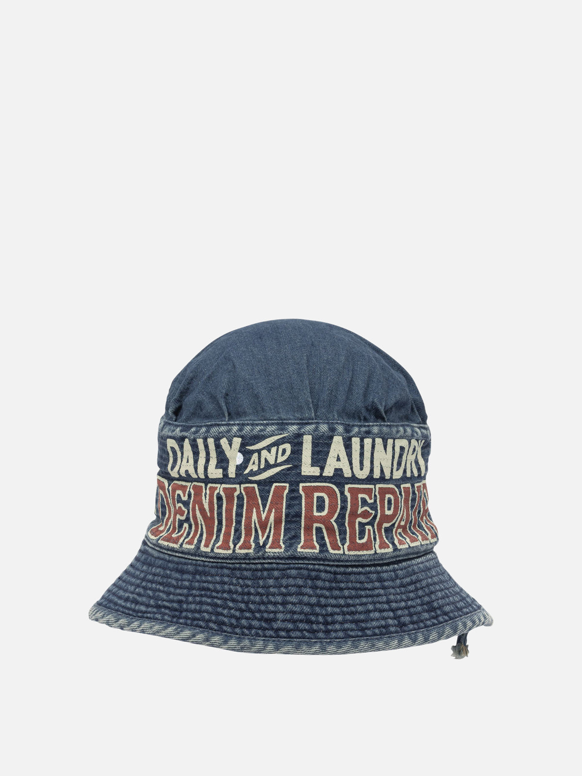 KAPITAL "Laundry" bucket hat Blue - VIETTI