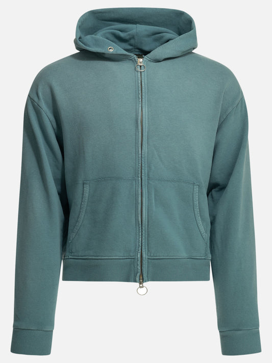 Full zip sweatshirts Solid colour  Light blue - KAPITAL Men | PDP | VIETTI Online Store 
