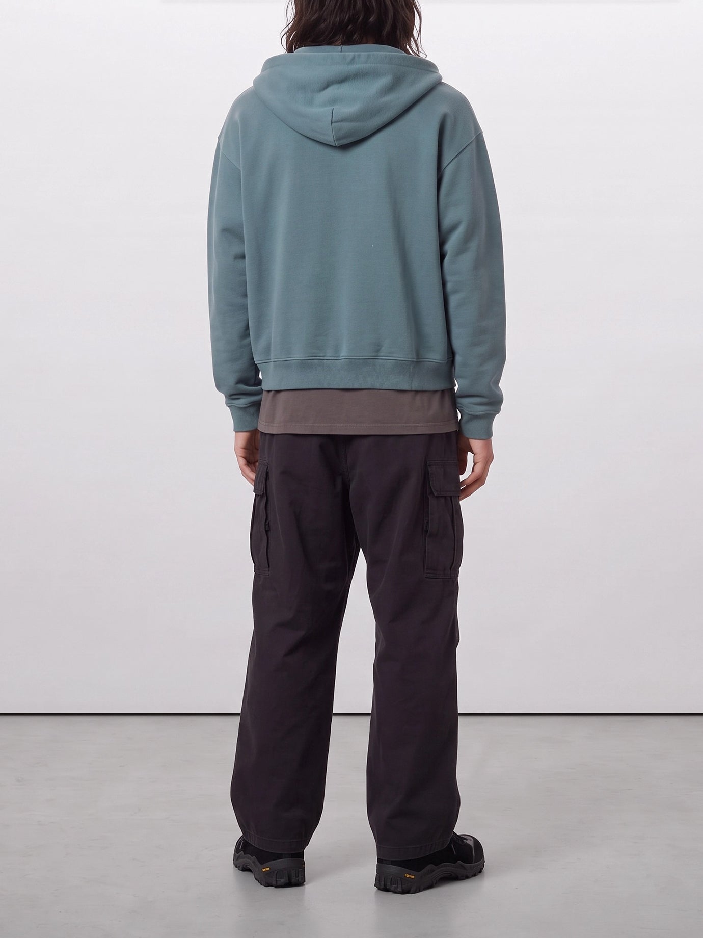 Felpe con zip Solid colour  Azzurro - KAPITAL Uomo | PDP | VIETTI Online Store | thumbnail_3