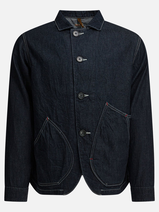 Giacche in denim Solid colour  Blu - KAPITAL Uomo | PDP | VIETTI Online Store 
